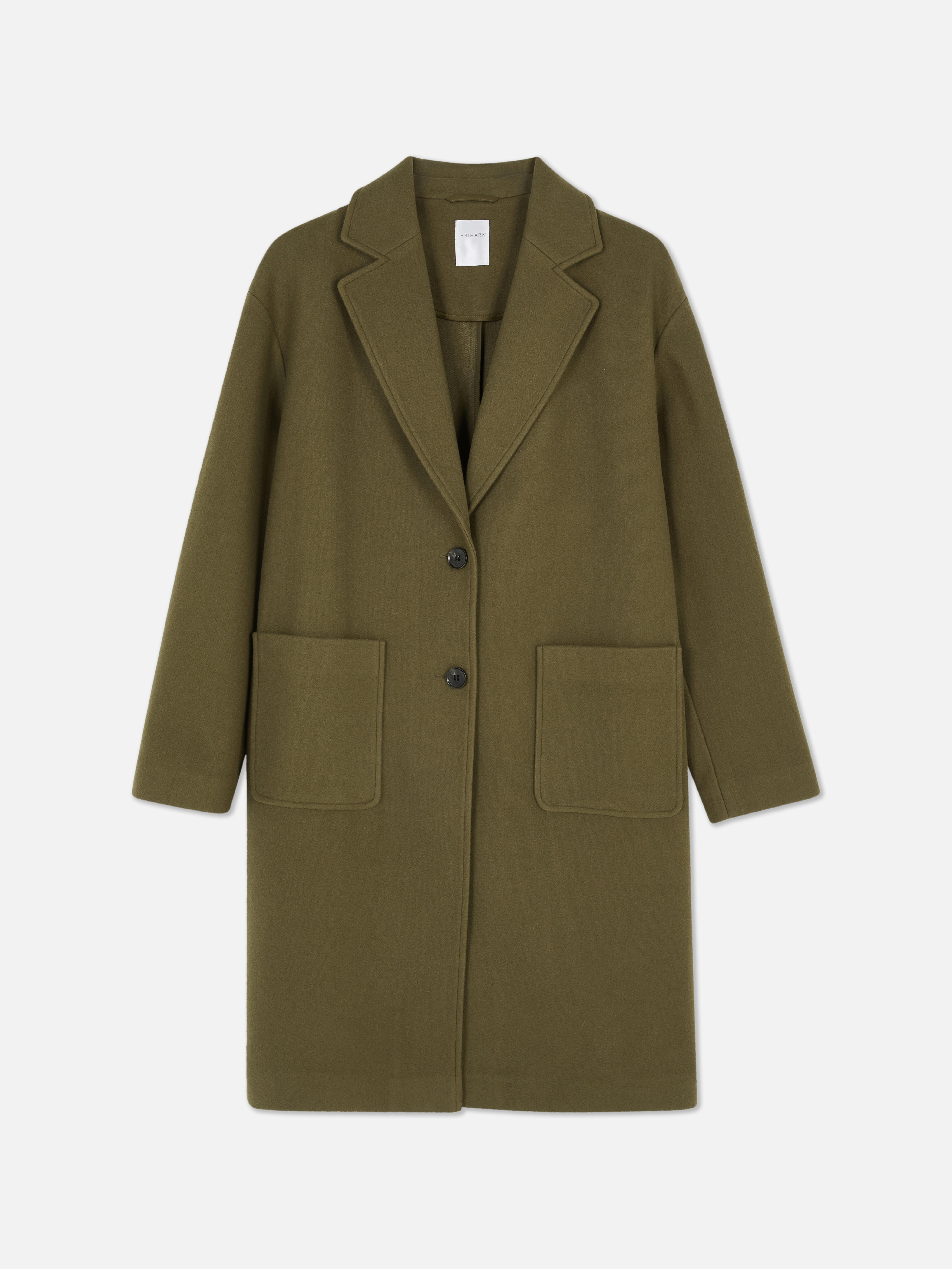 Single Breasted Mid Length Coat