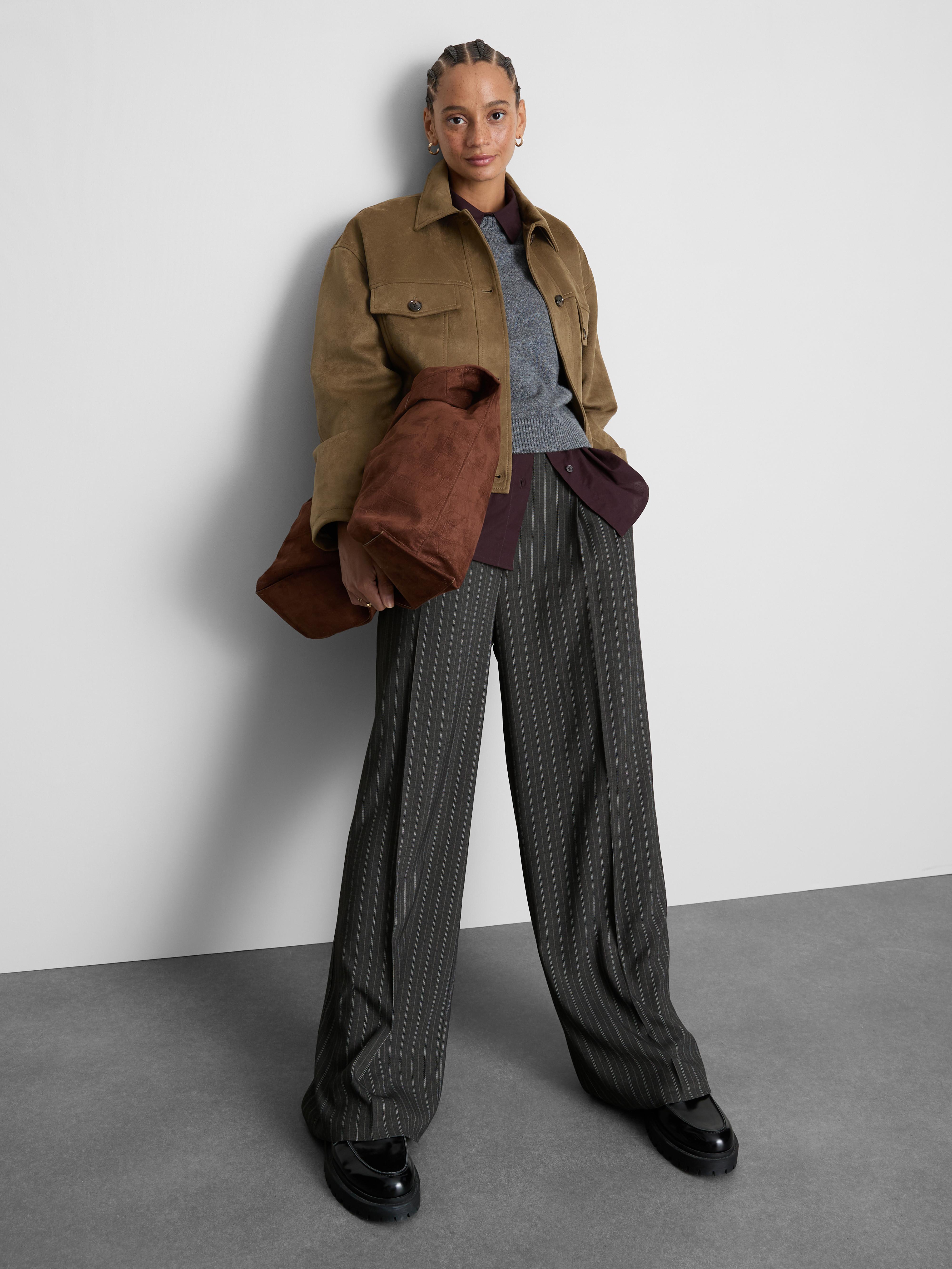 Striped Slouchy Pants