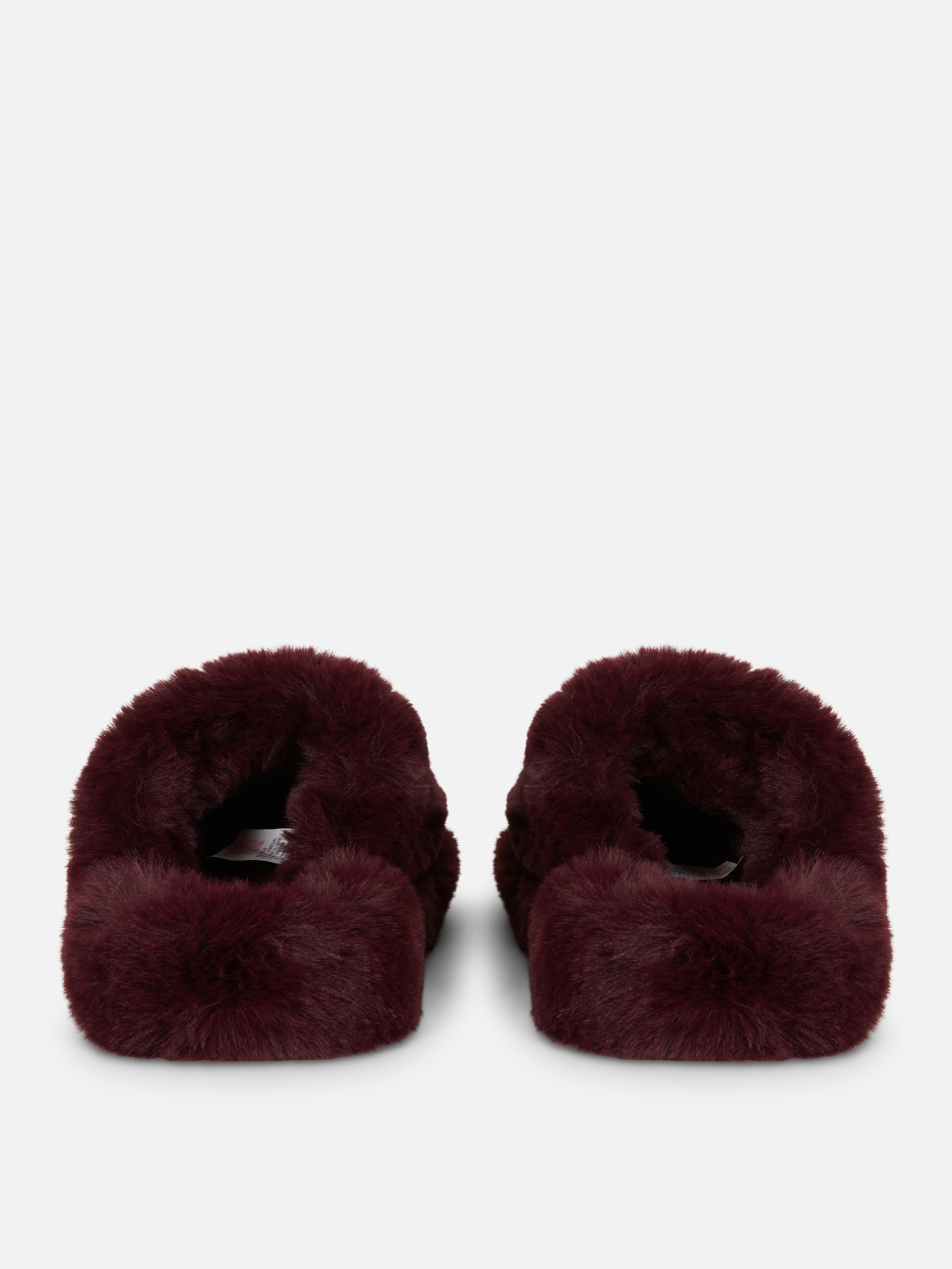 Fluffy Mule Slippers