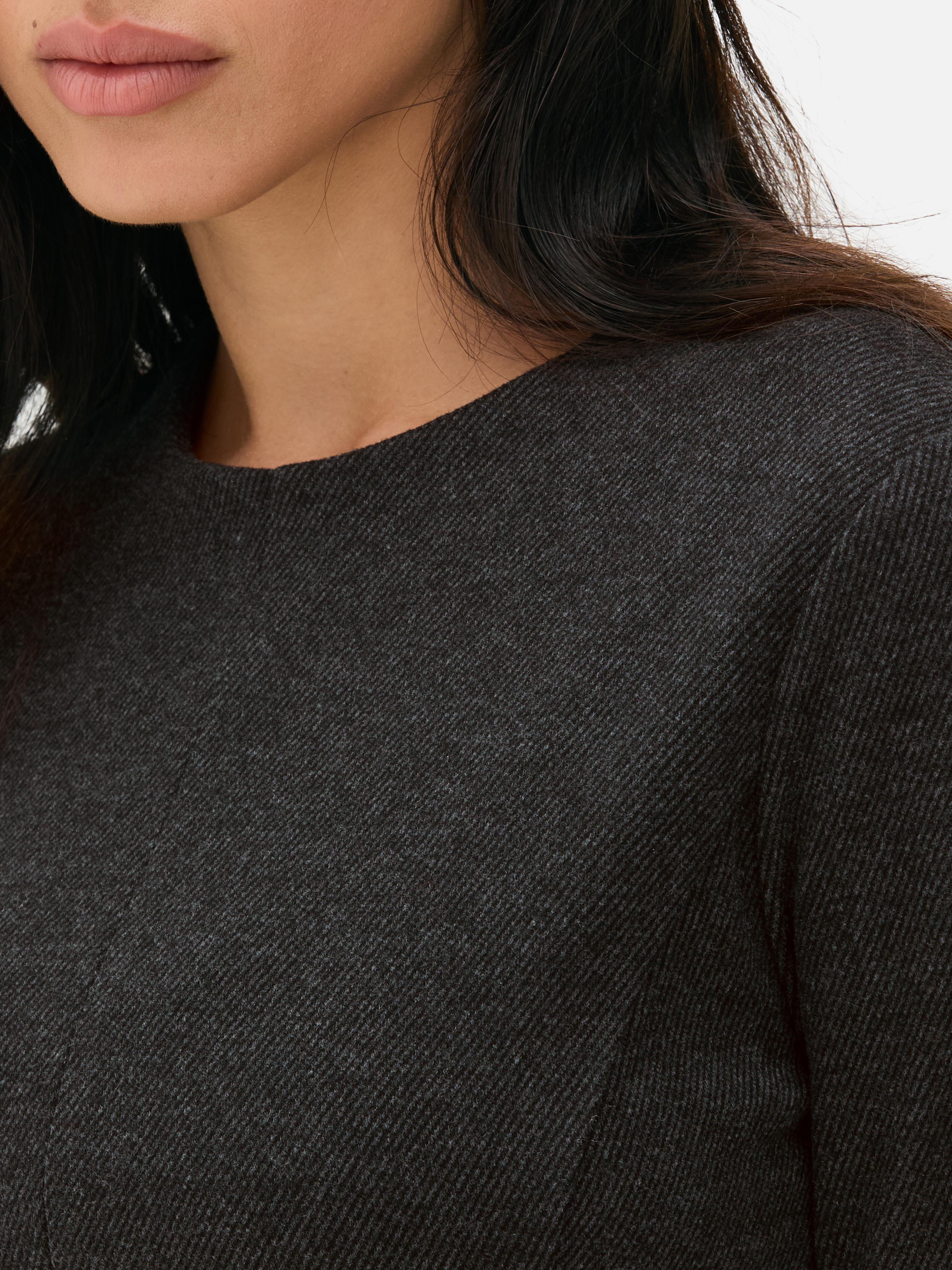 Long Sleeve Peplum Top