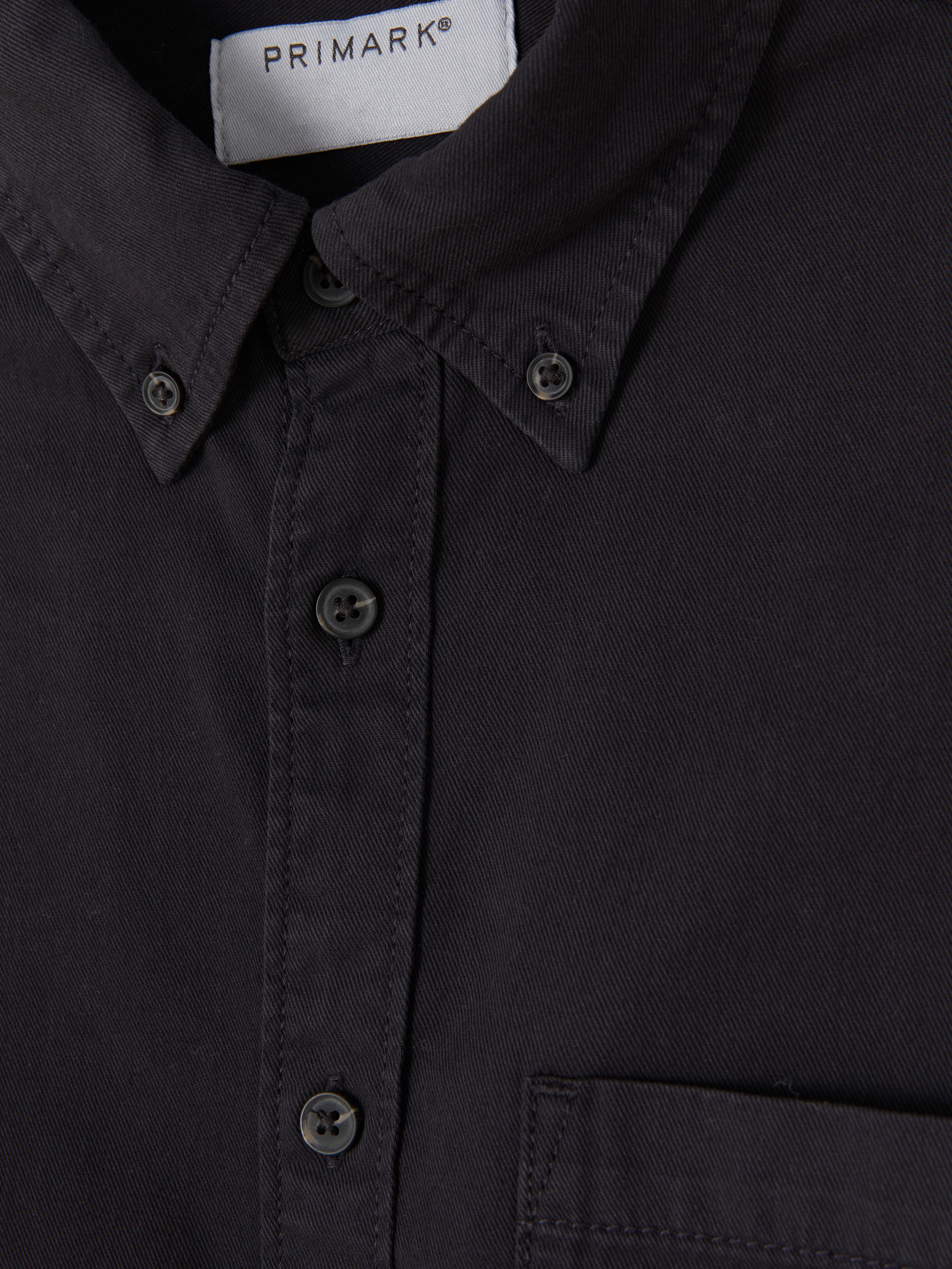 Long Sleeve Twill Shirt