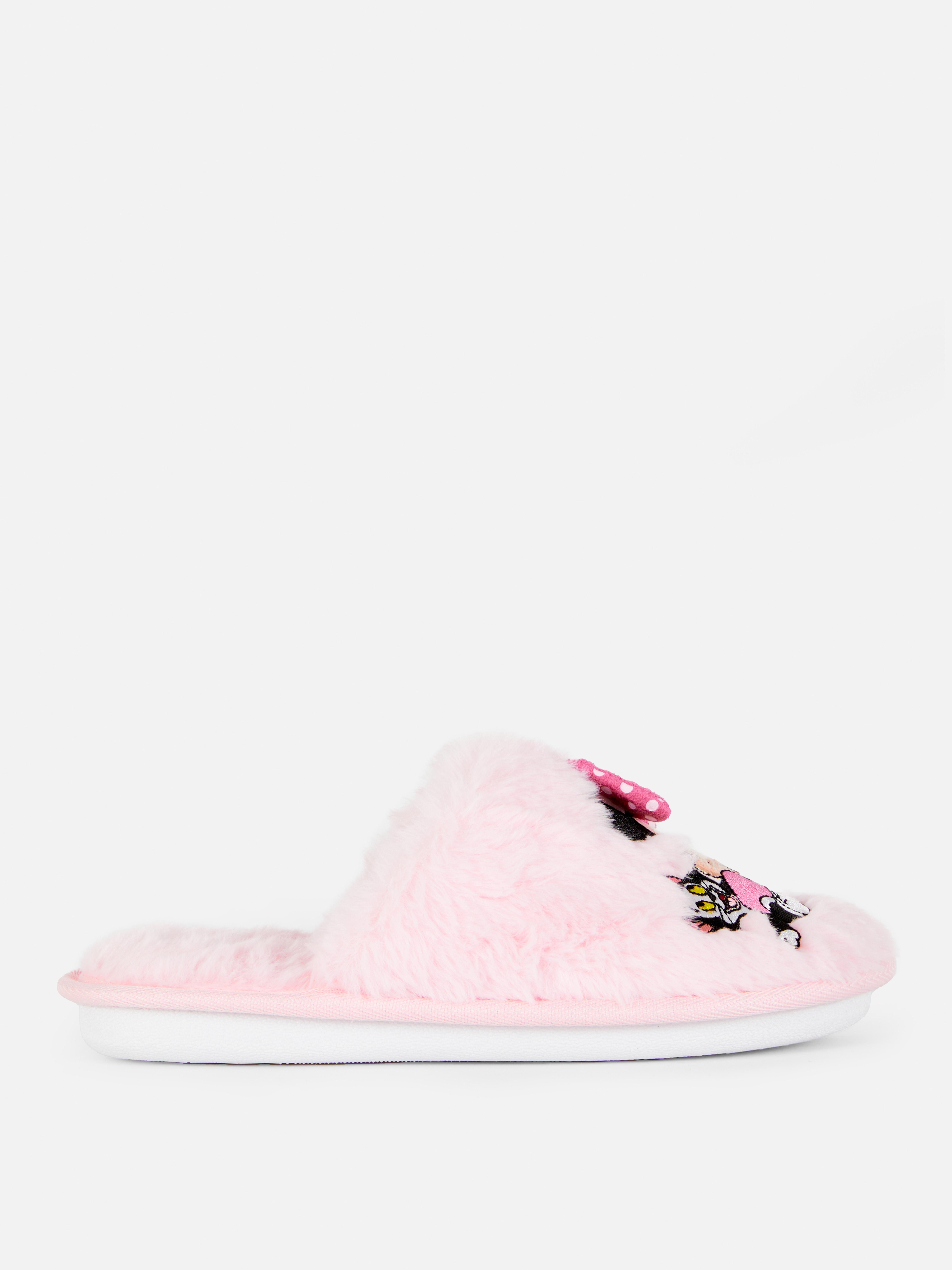 Disney’s Minnie Mouse Faux Fur Slippers