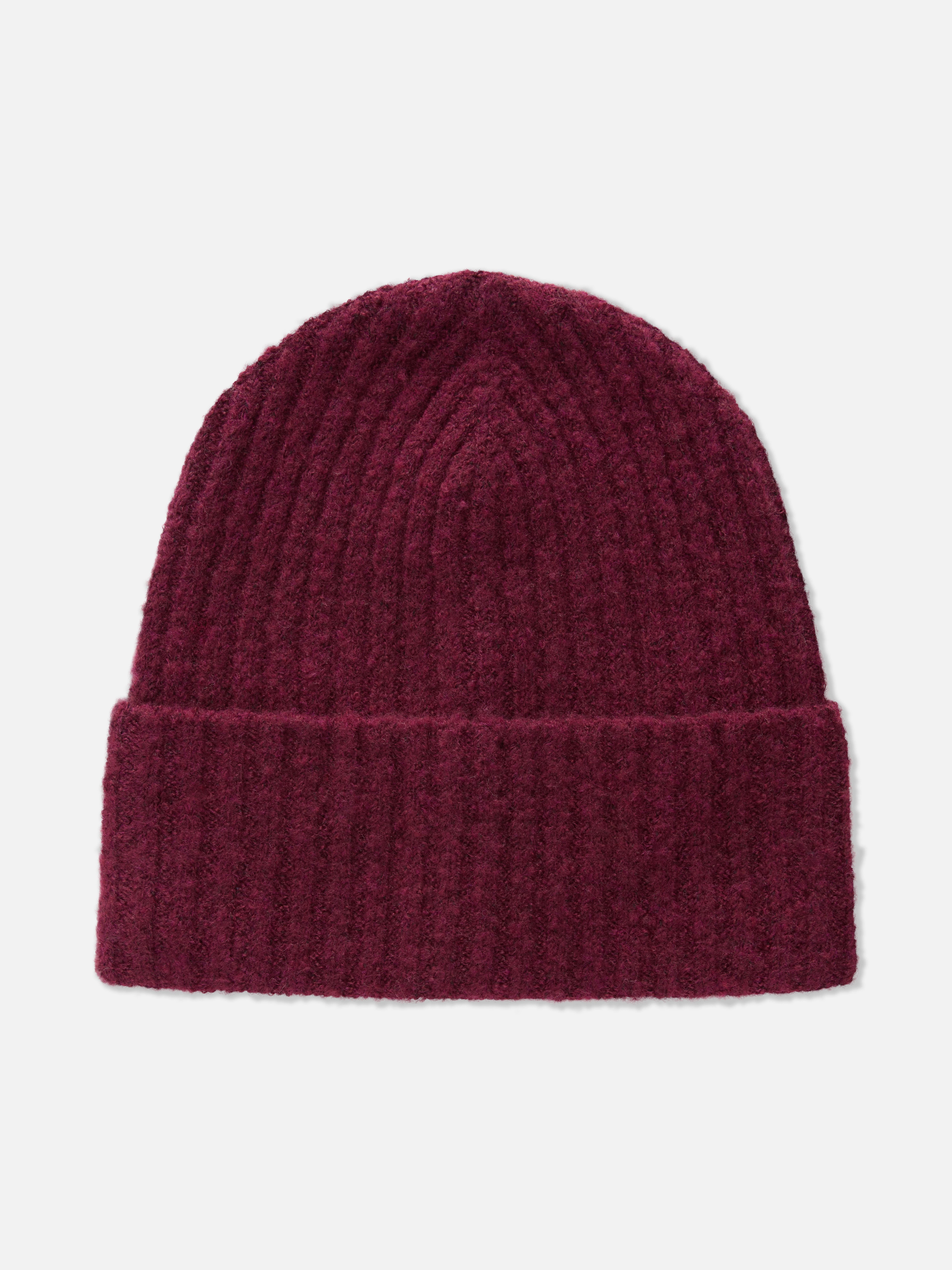 Ribbed Beanie Hat