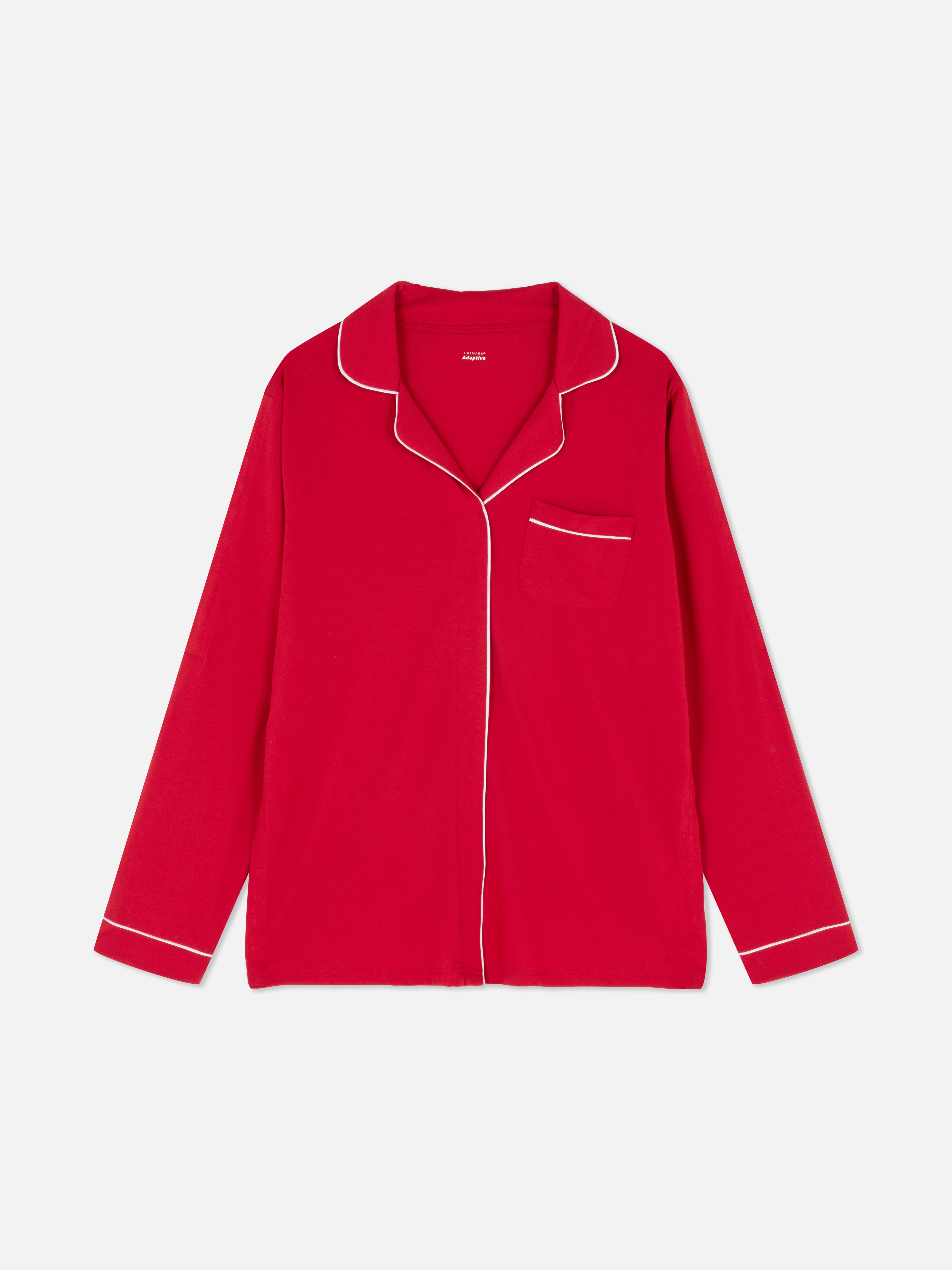 Adaptive Christmas Pajama Shirt