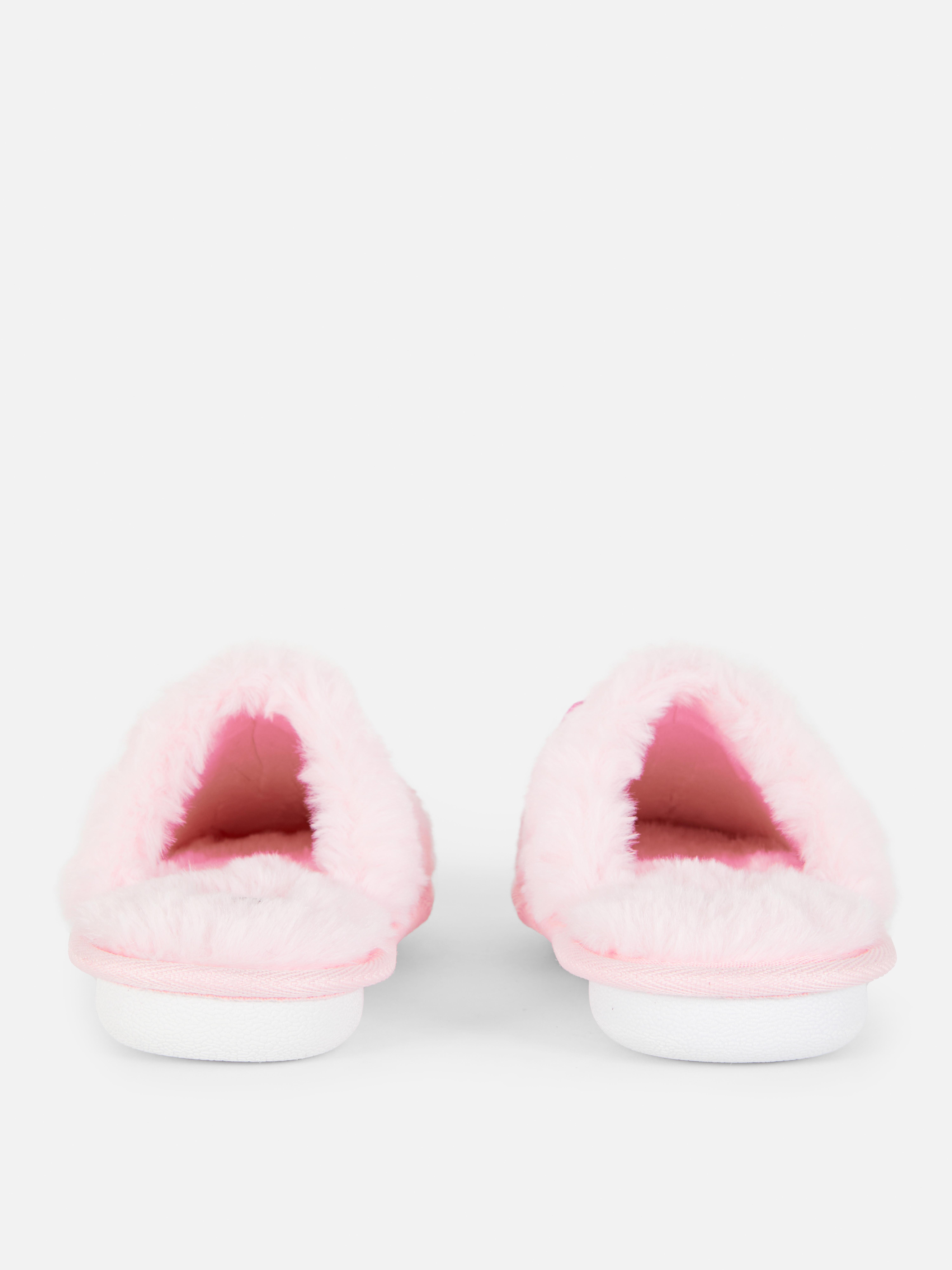 Disney’s Minnie Mouse Faux Fur Slippers