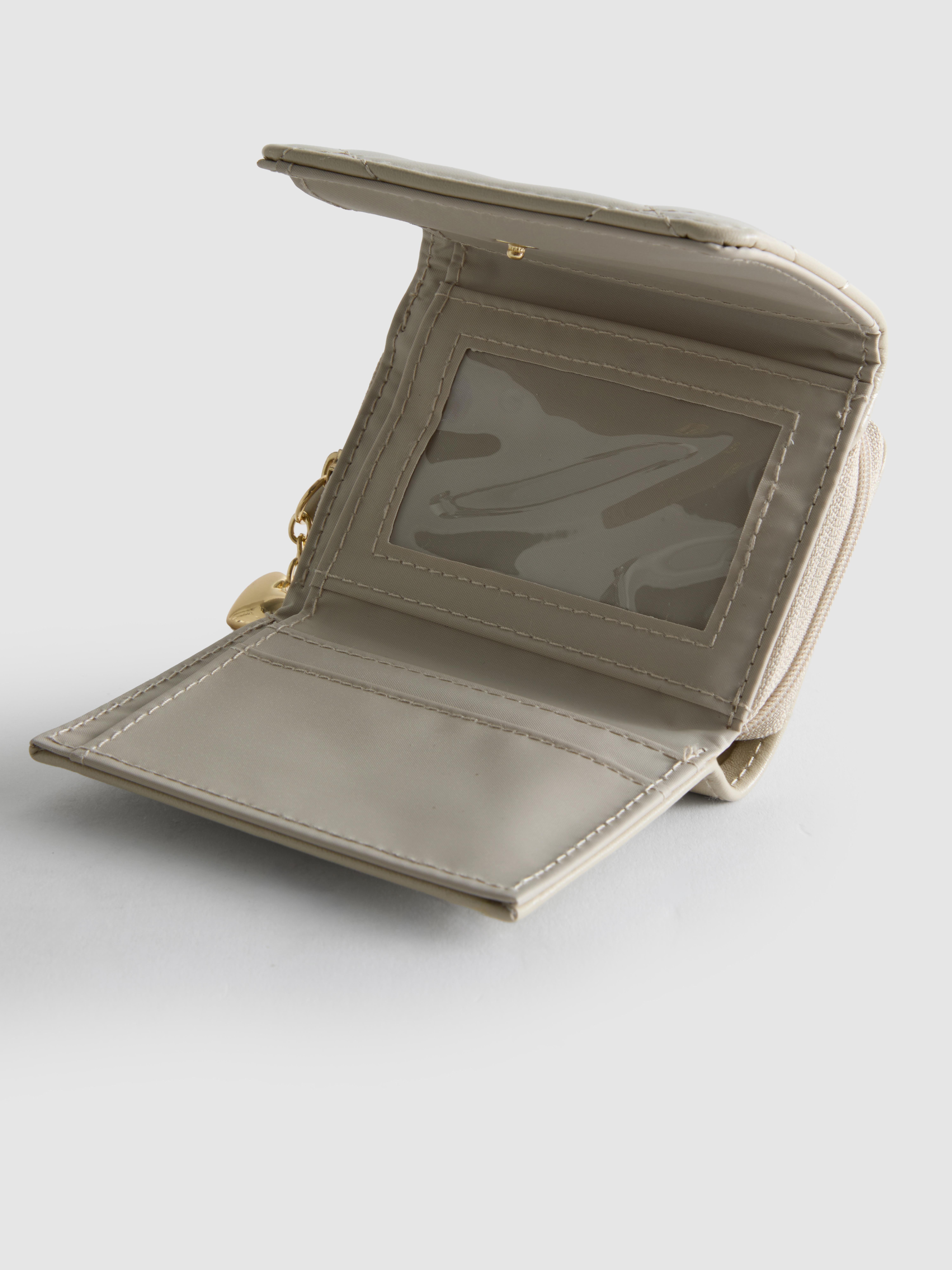Medium Quilted Charm Wallet