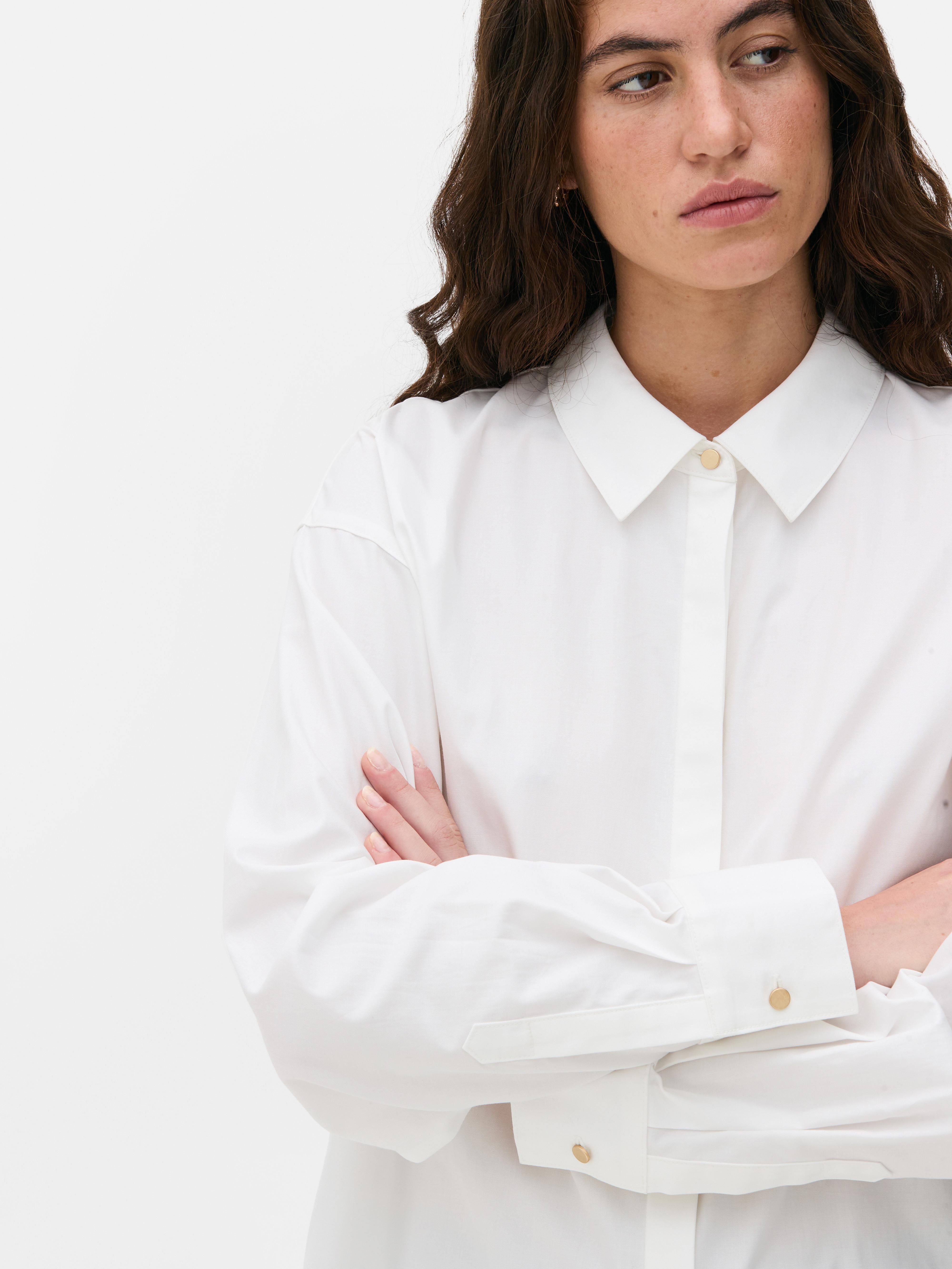 The Edit Essential Poplin Shirt