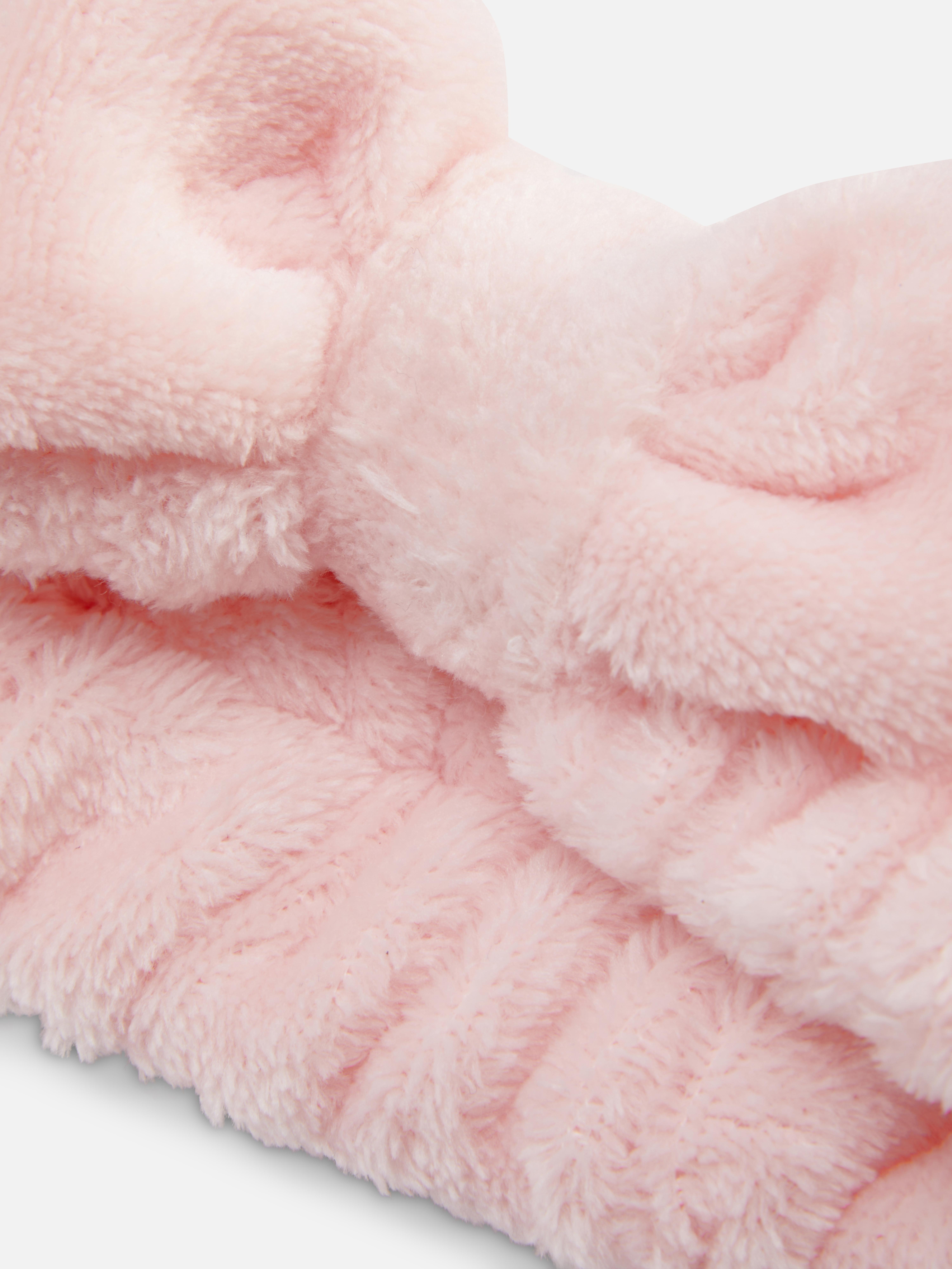 Terry Cloth Bow Headband