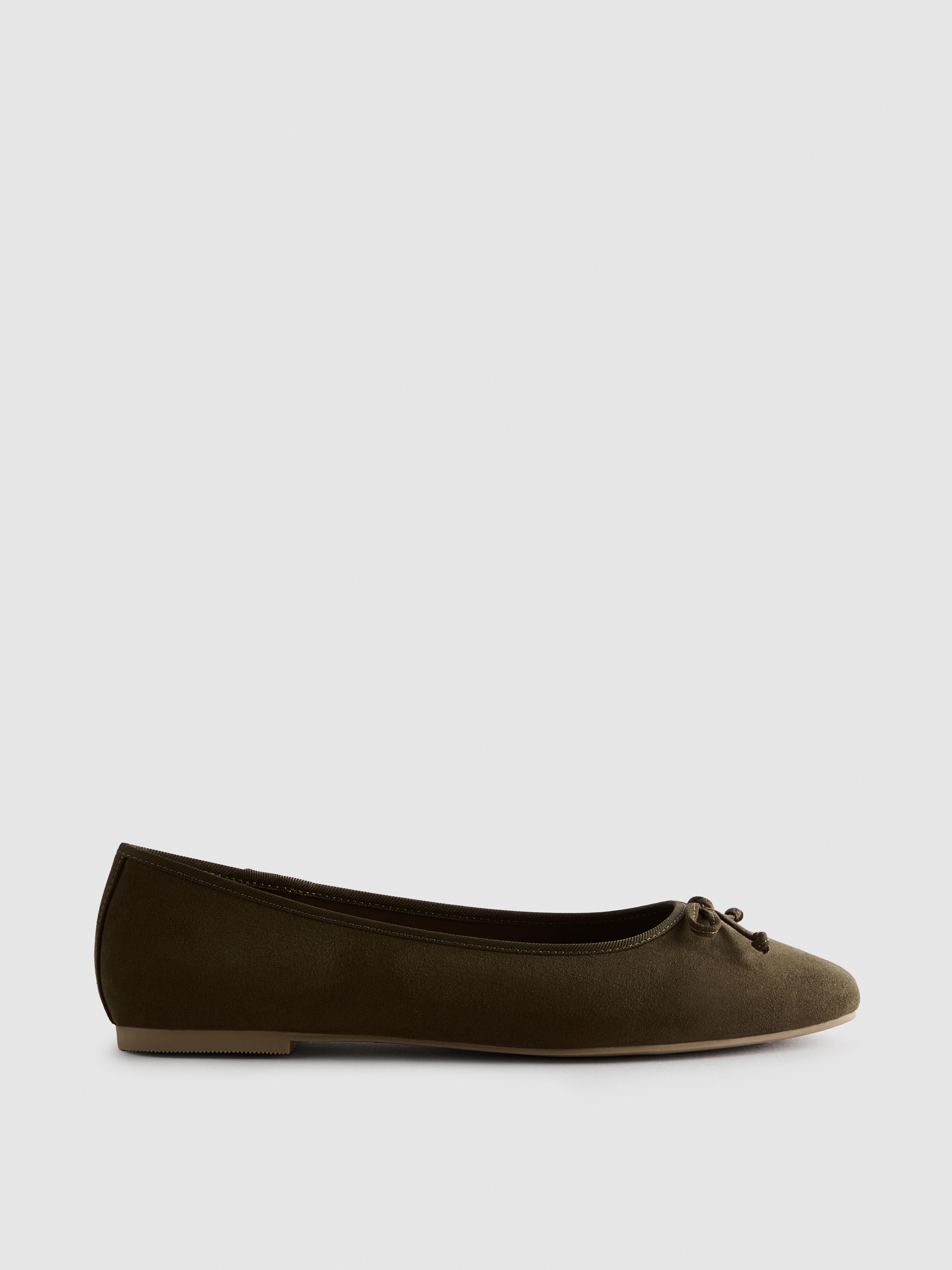Bow Detail Ballerina Flats