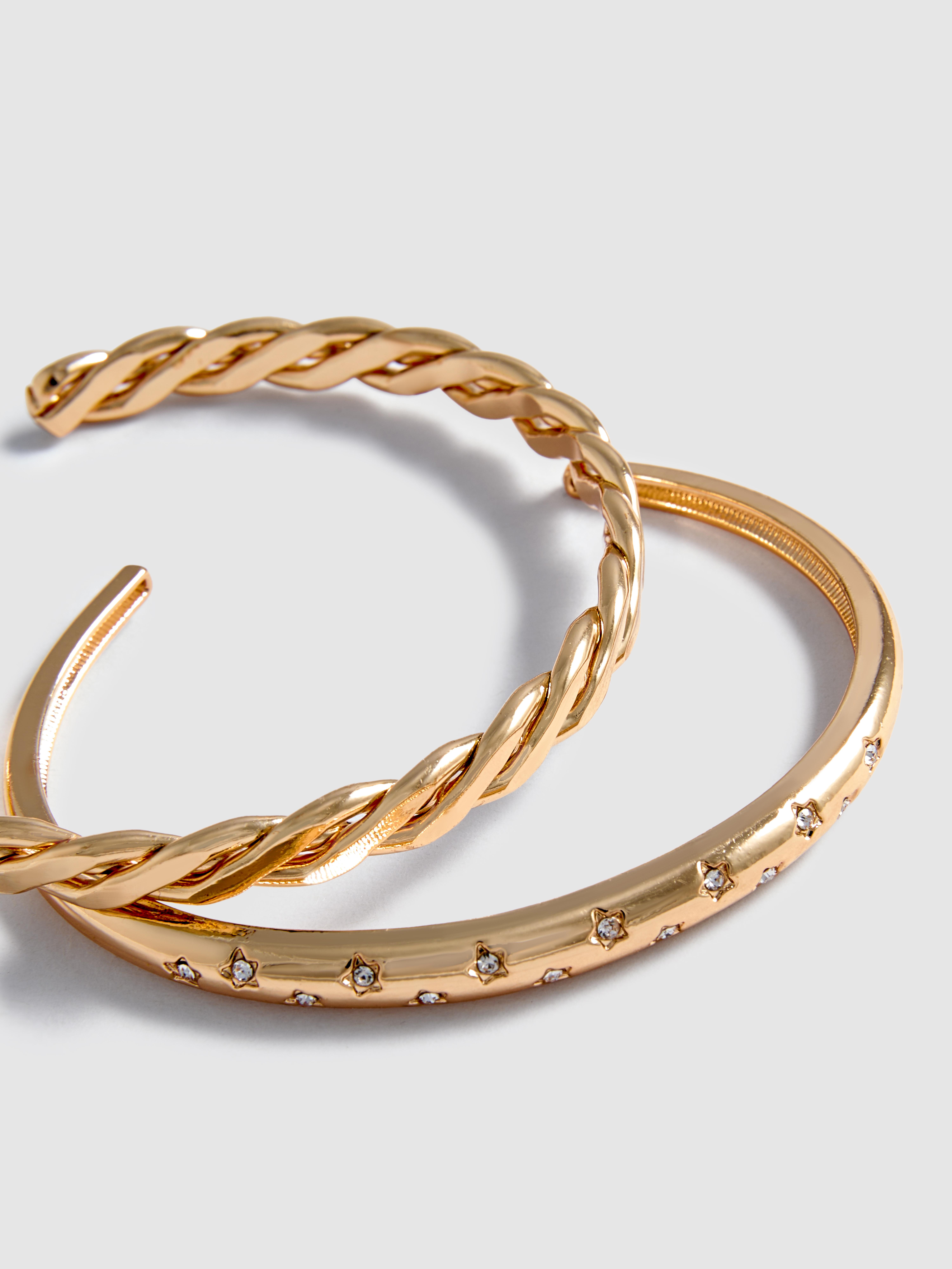 2-Pack Cuff Bracelets