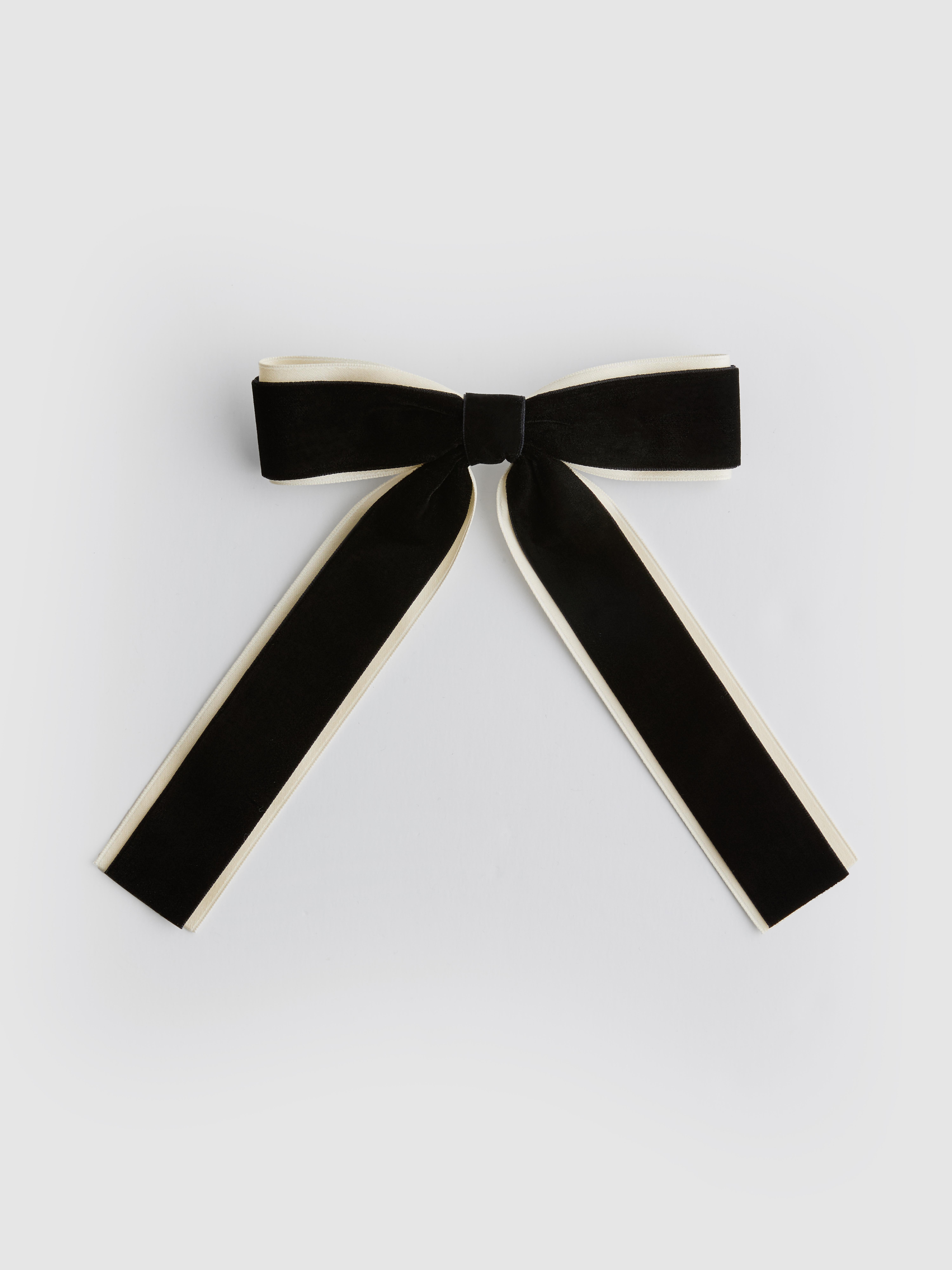 Two-Tone Bow Hair Clip