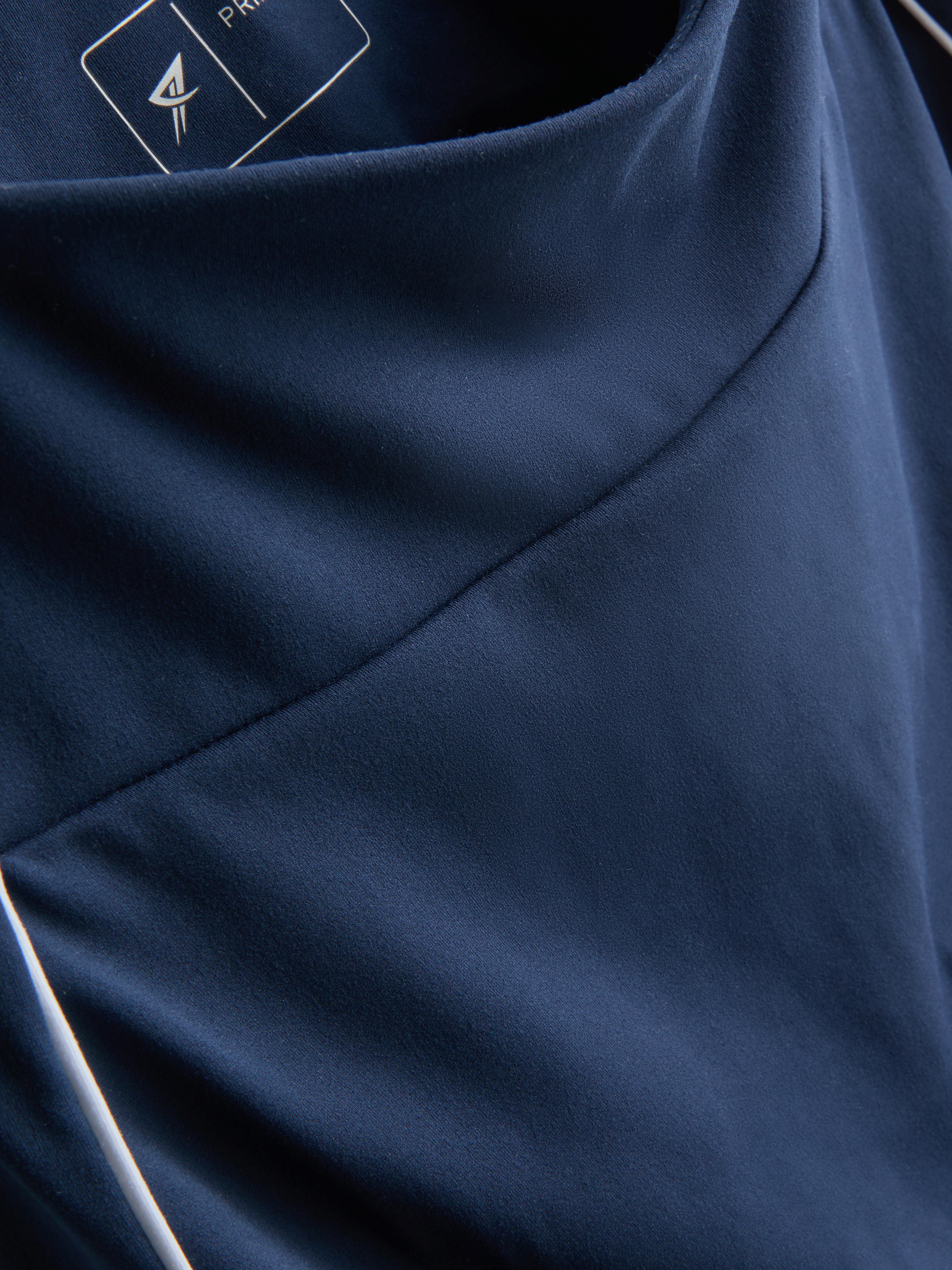 High Waisted Pipe Detail Active Leggings