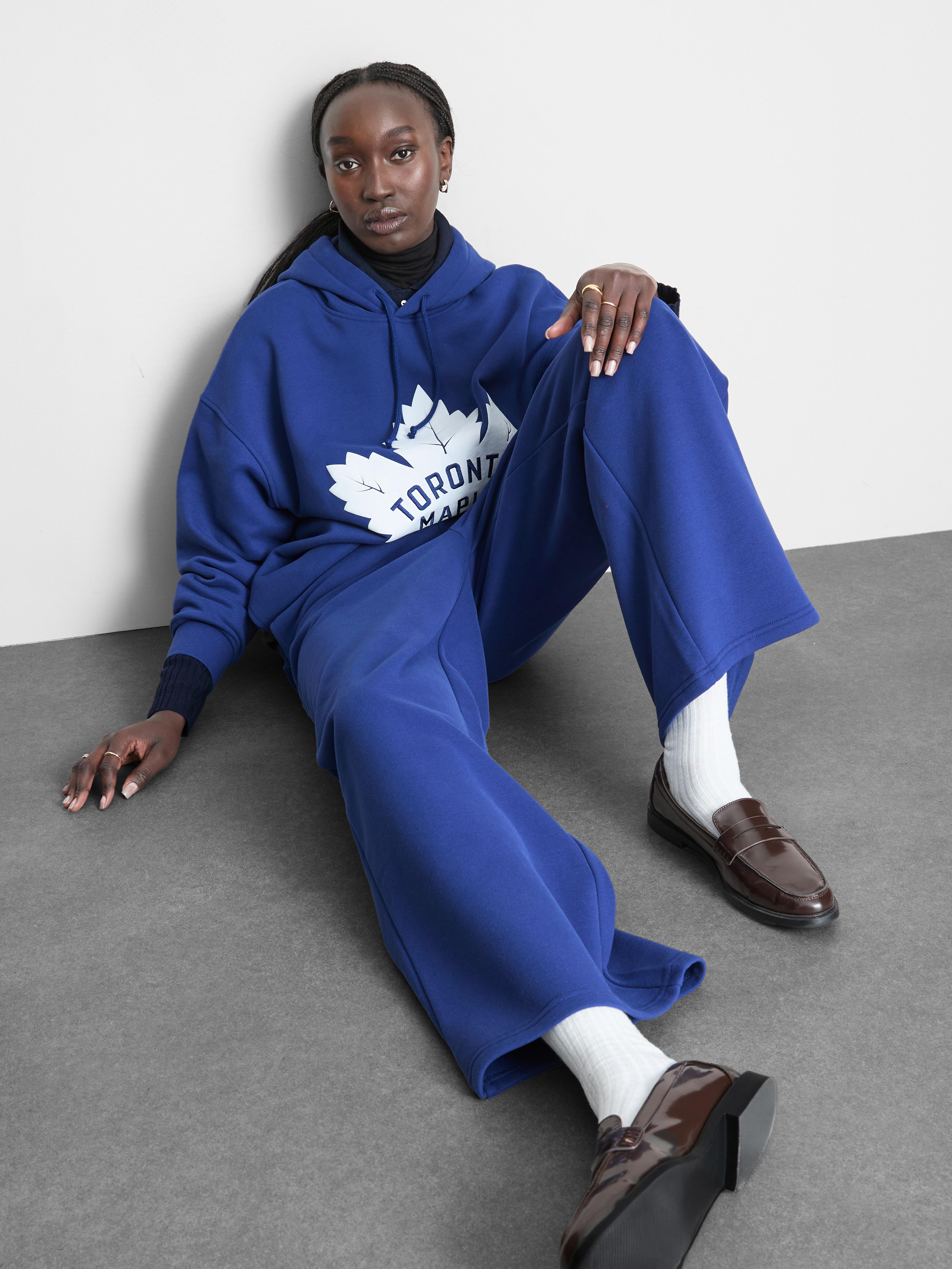 NHL Toronto Maple Leafs Wide Leg Joggers