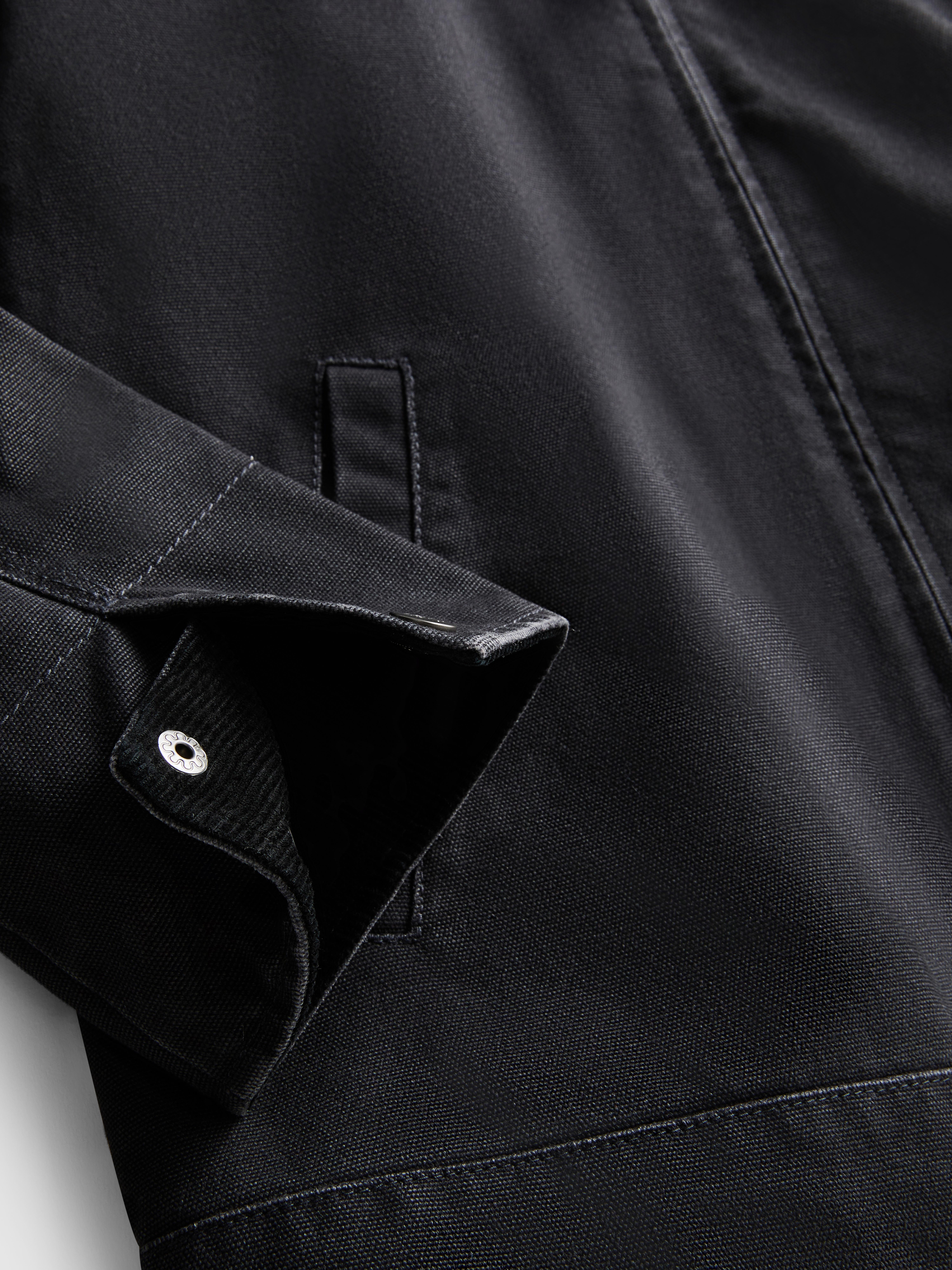 The Stronghold Zip-Up Canvas Jacket