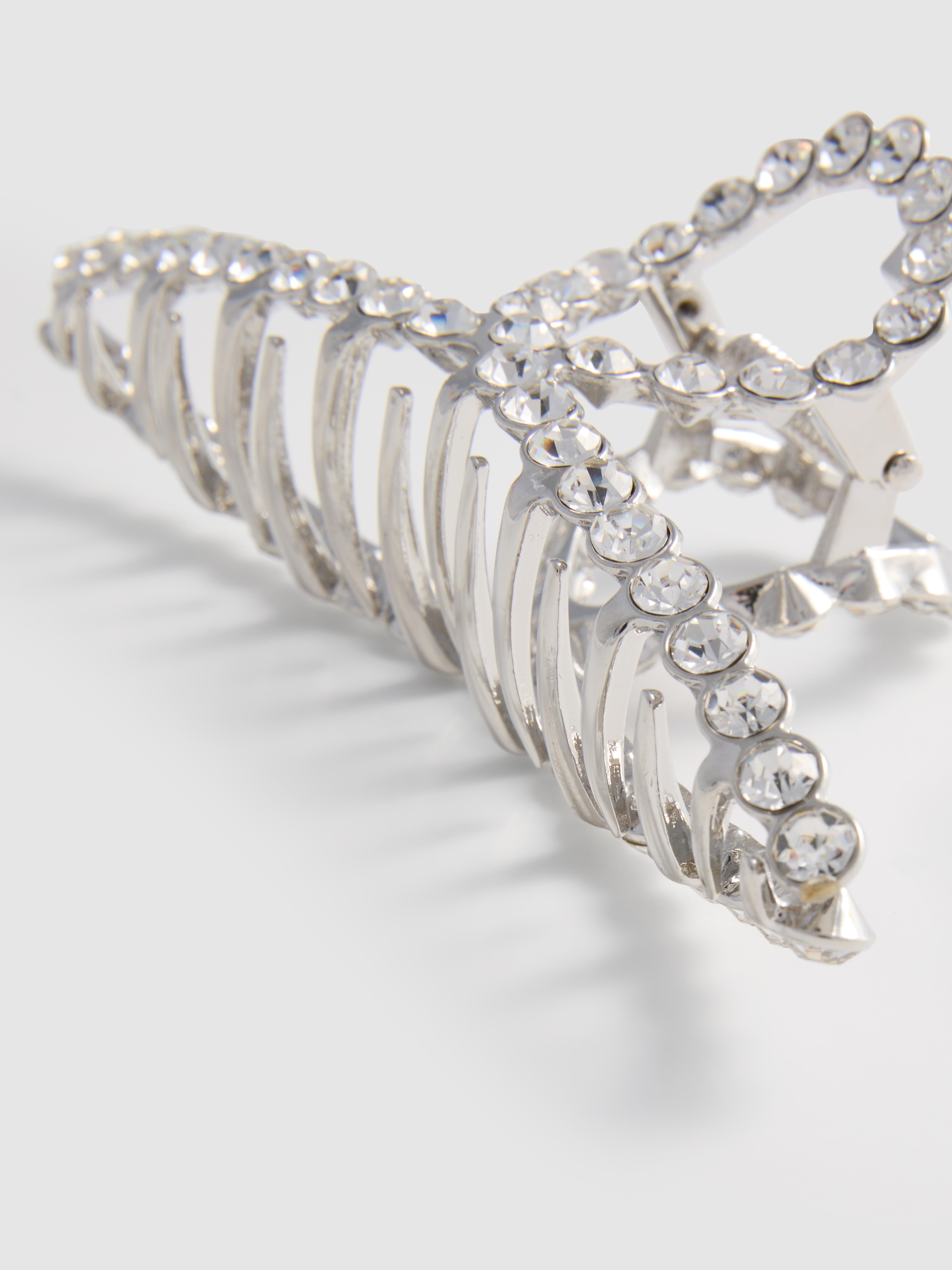 Rhinestone Claw Clip