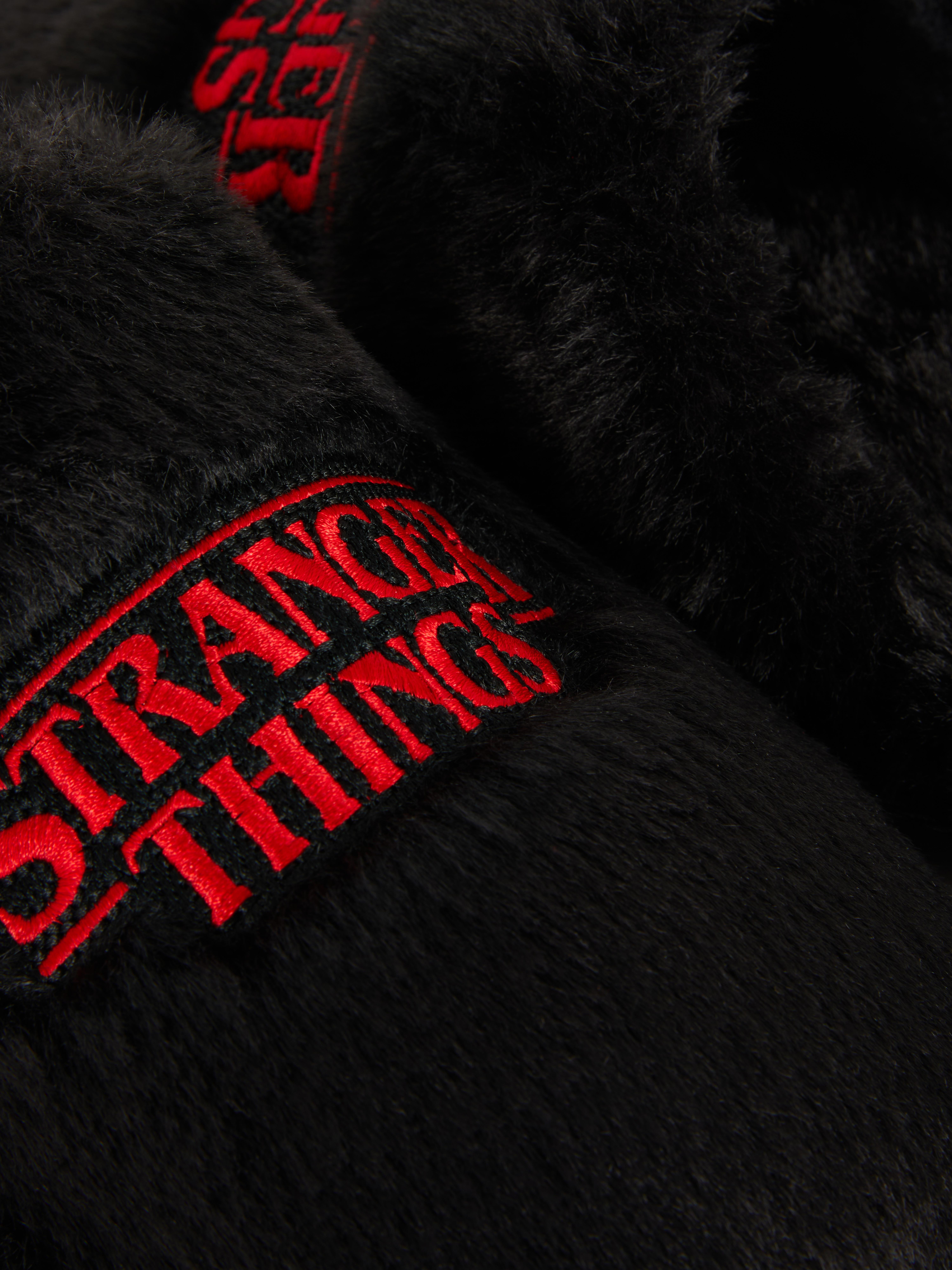Stranger Things Mule Slippers In Gift Bag