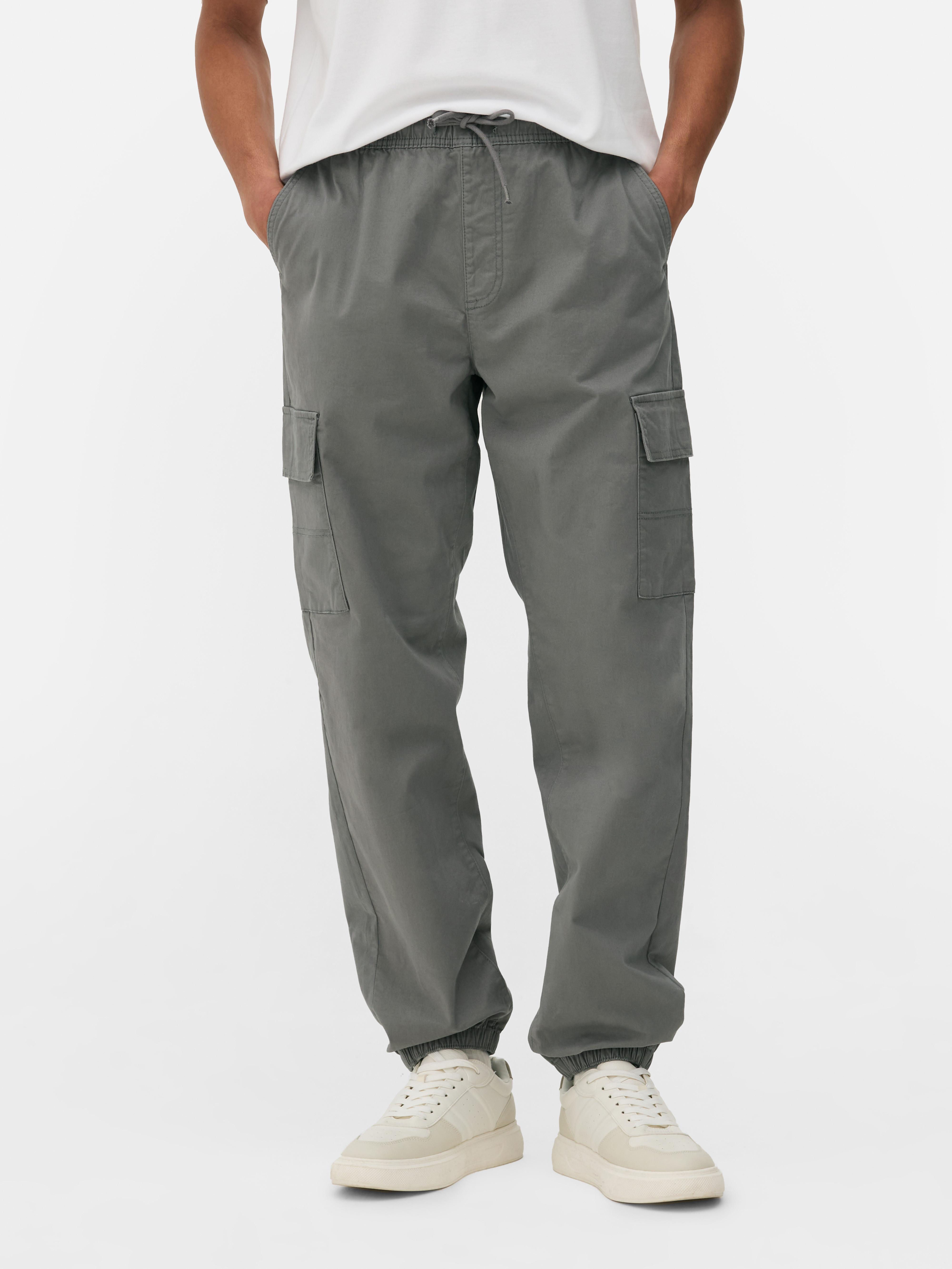 Cuffed Cargo Pants