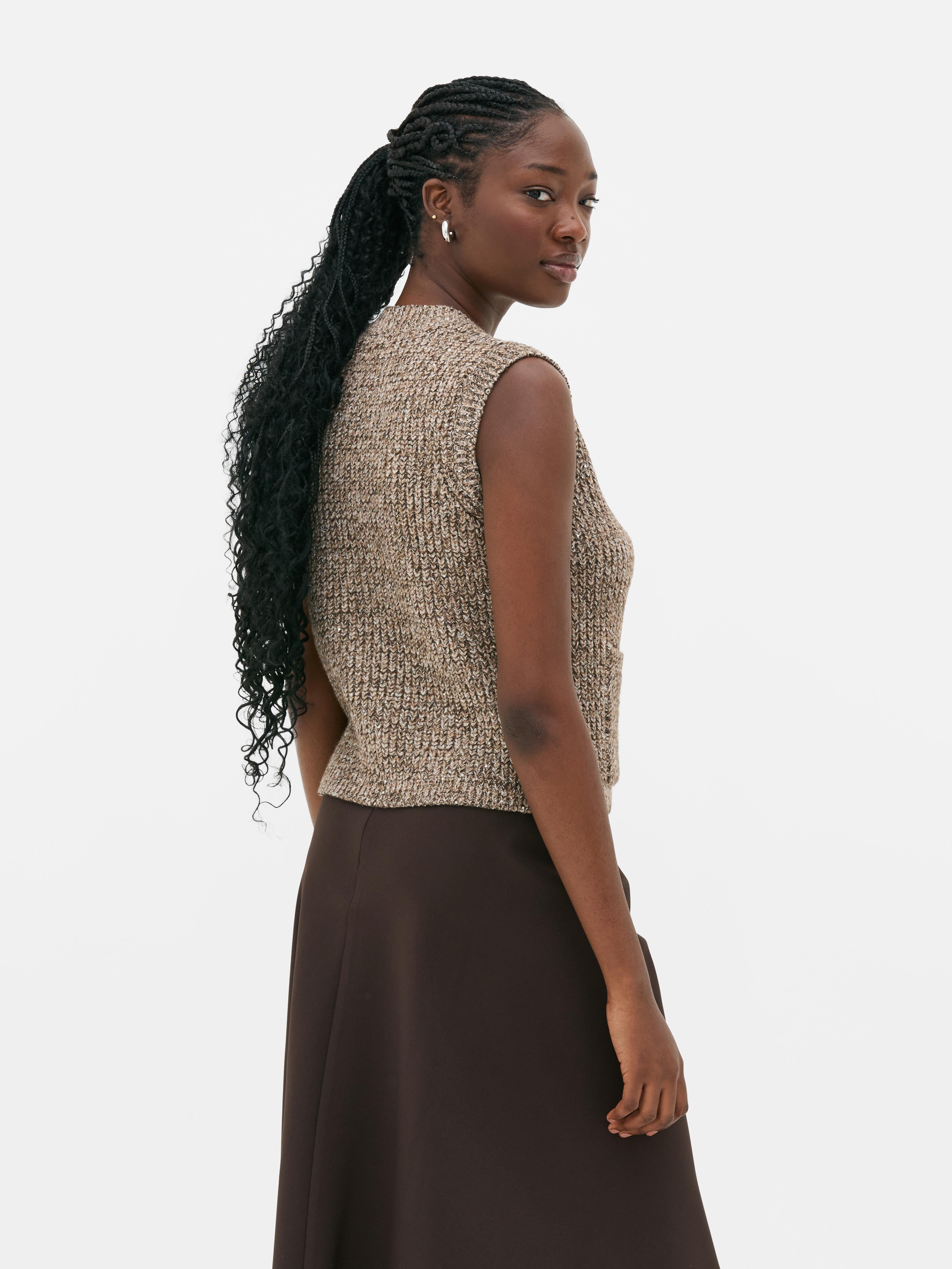 Chunky Knit Waistcoat