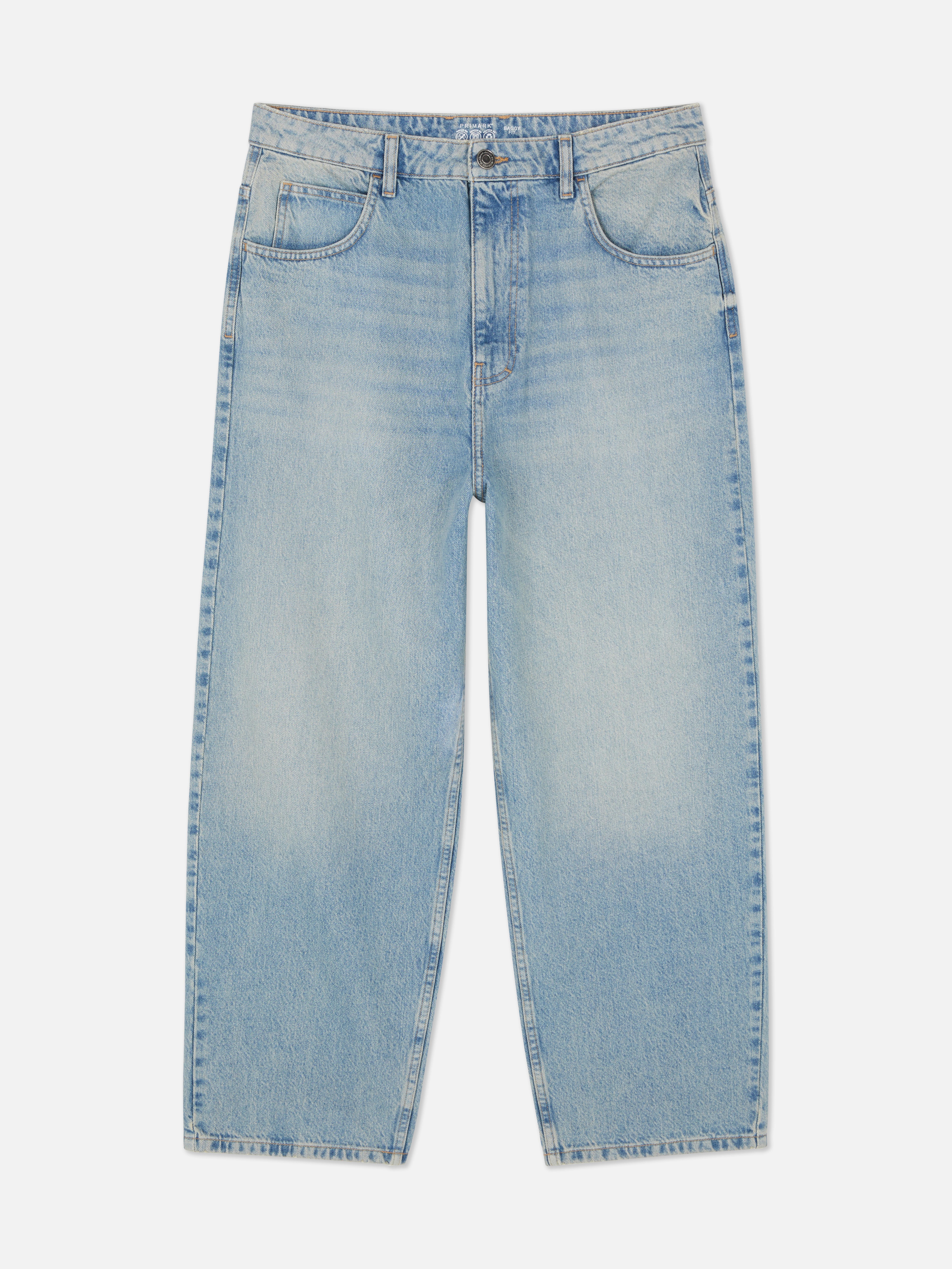 Mid-Rise Baggy Jeans