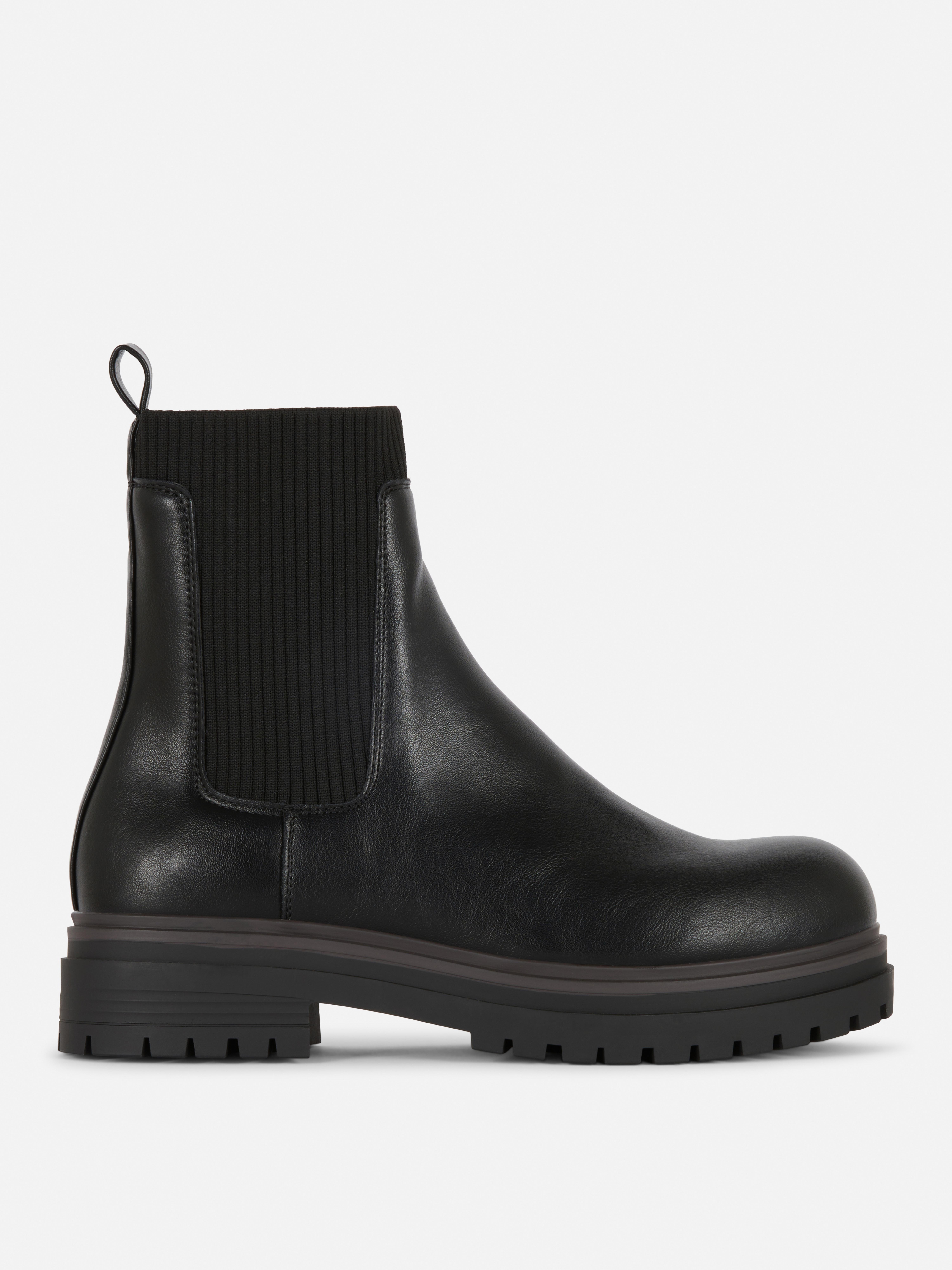 Rita Ora Sock Chelsea Boots