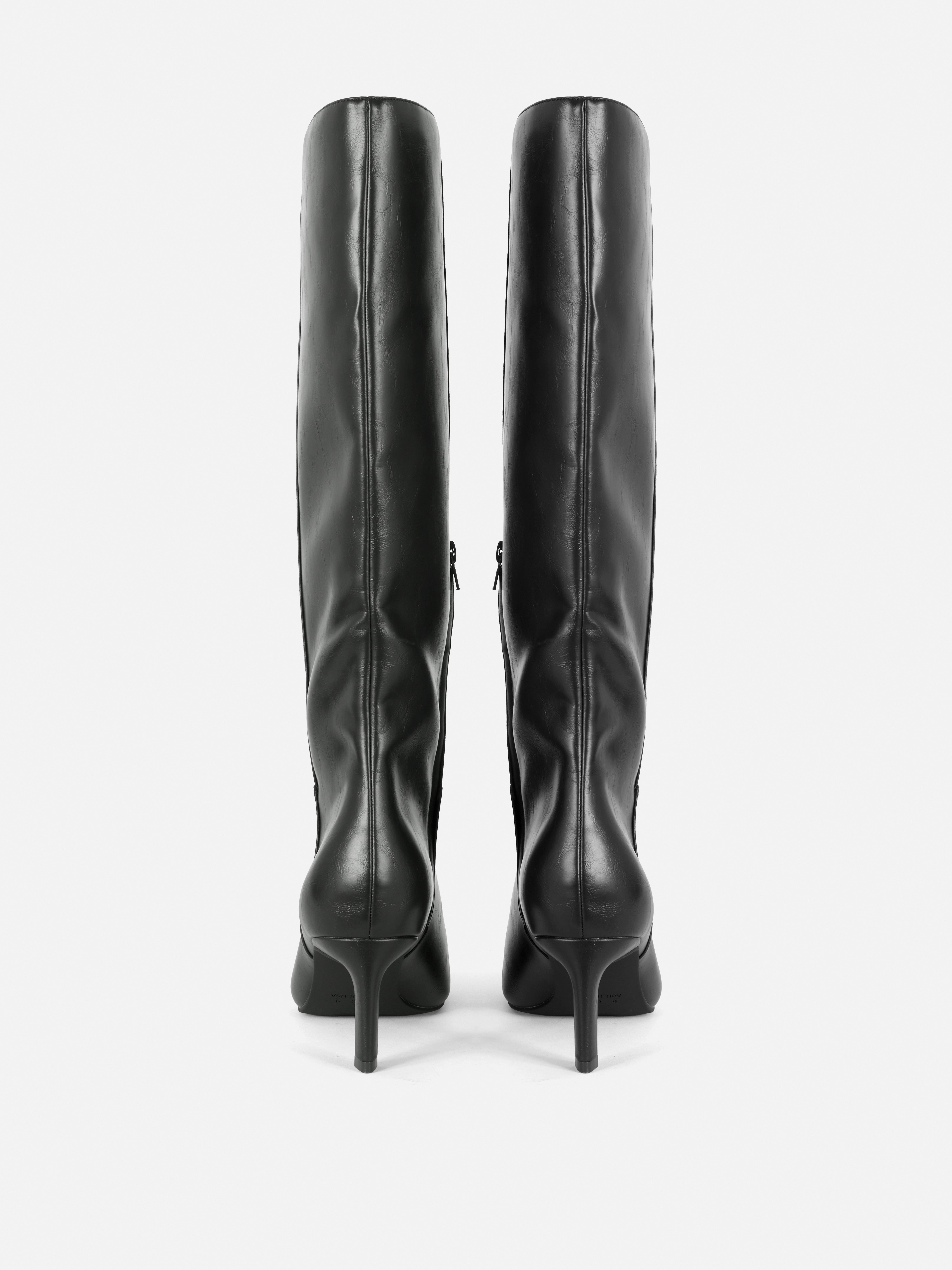 Paula Echevarría Knee High Heeled Boots