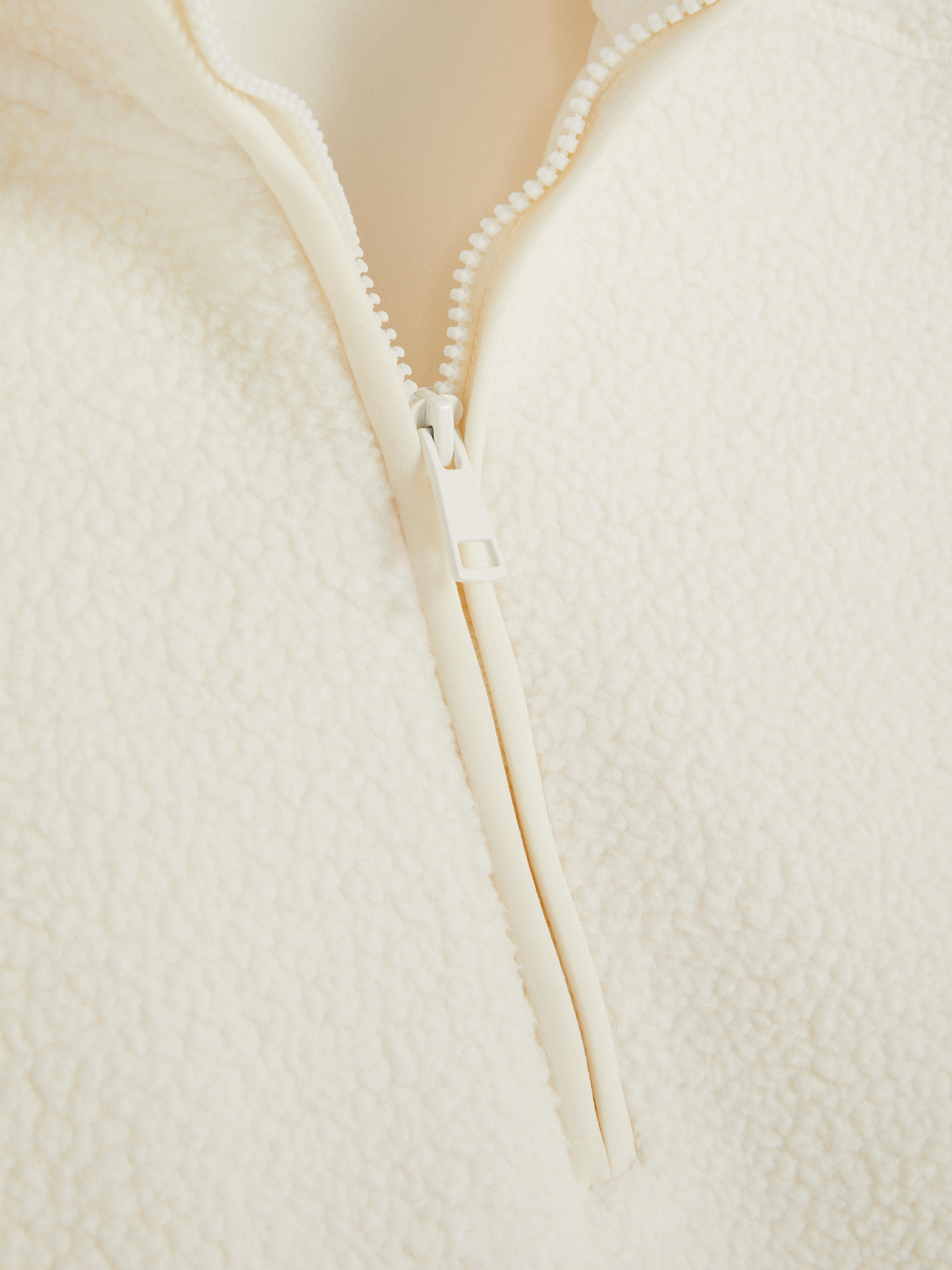 Half Zip Borg Fleece