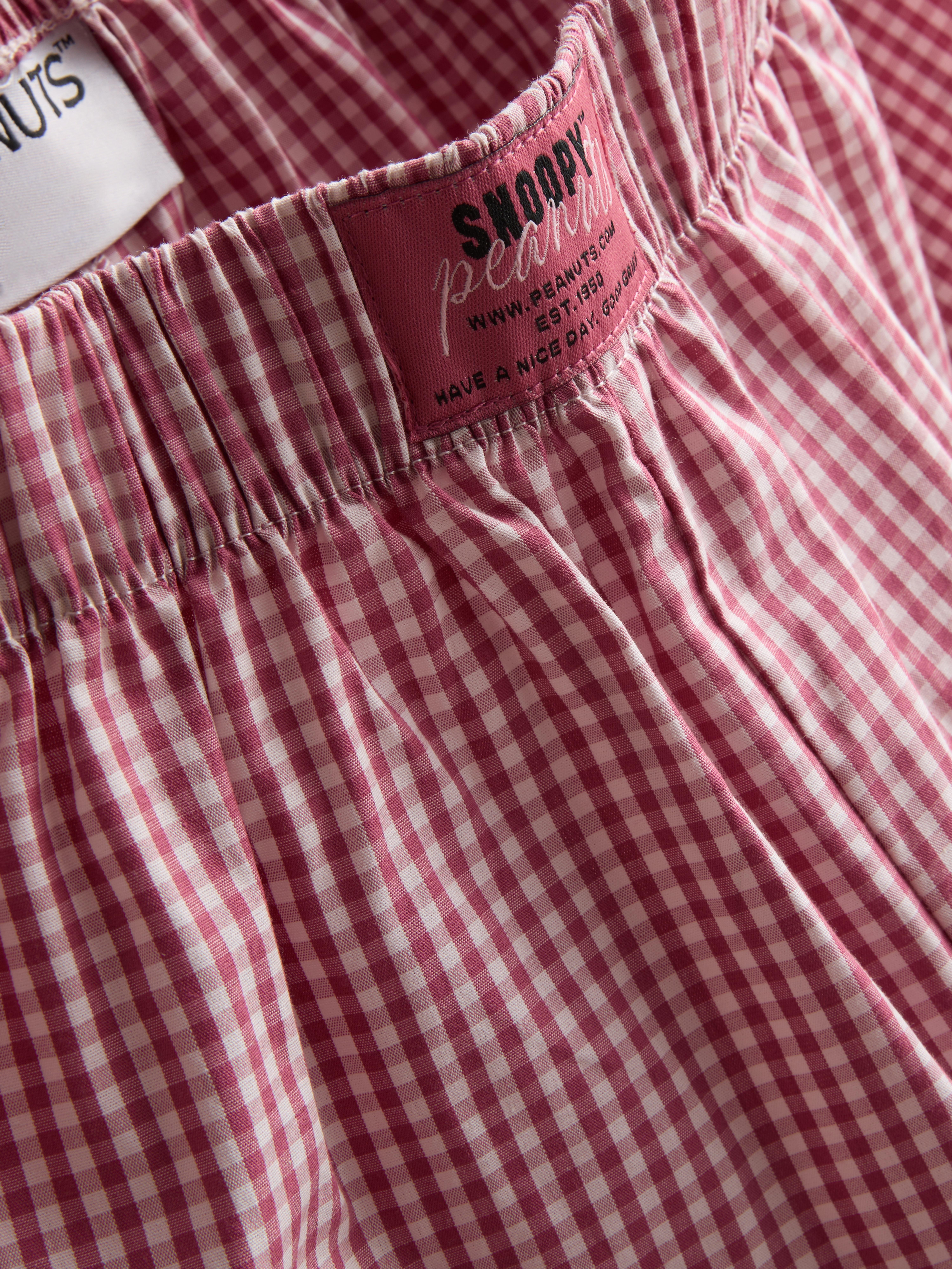 Snoopy Cotton Shorty Pajamas