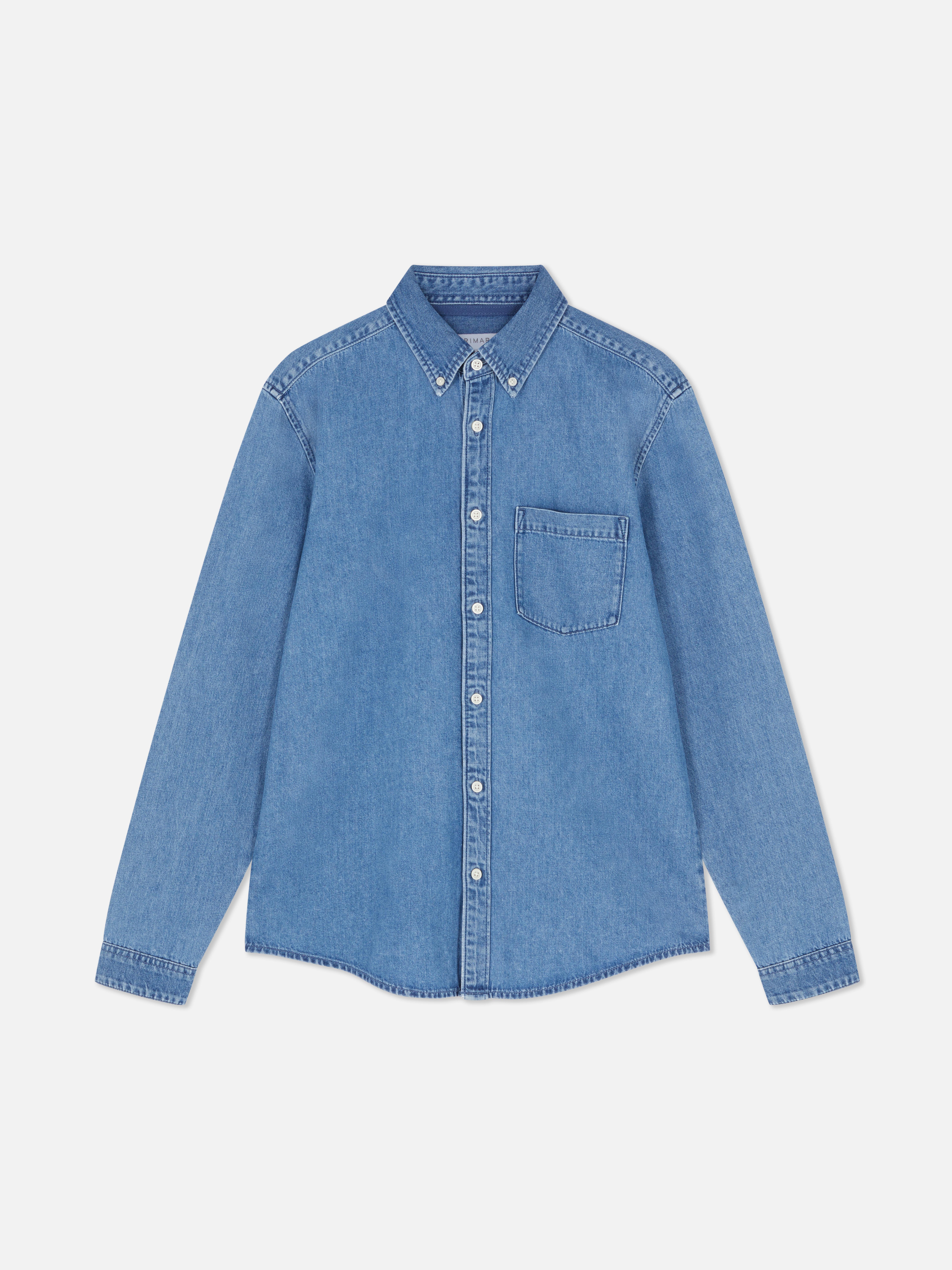 Long Sleeve Denim Shirt