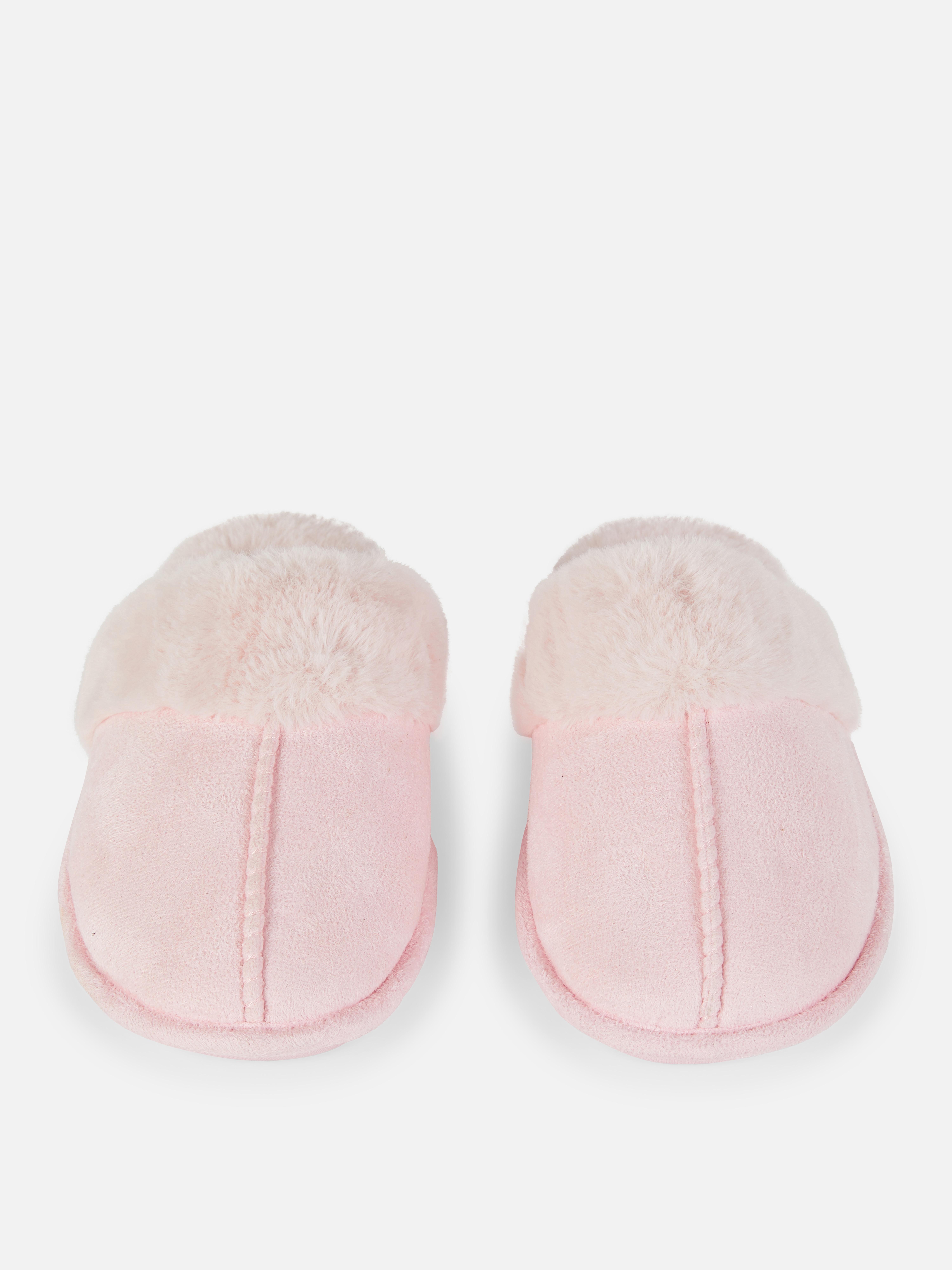 Plush Mule Slippers