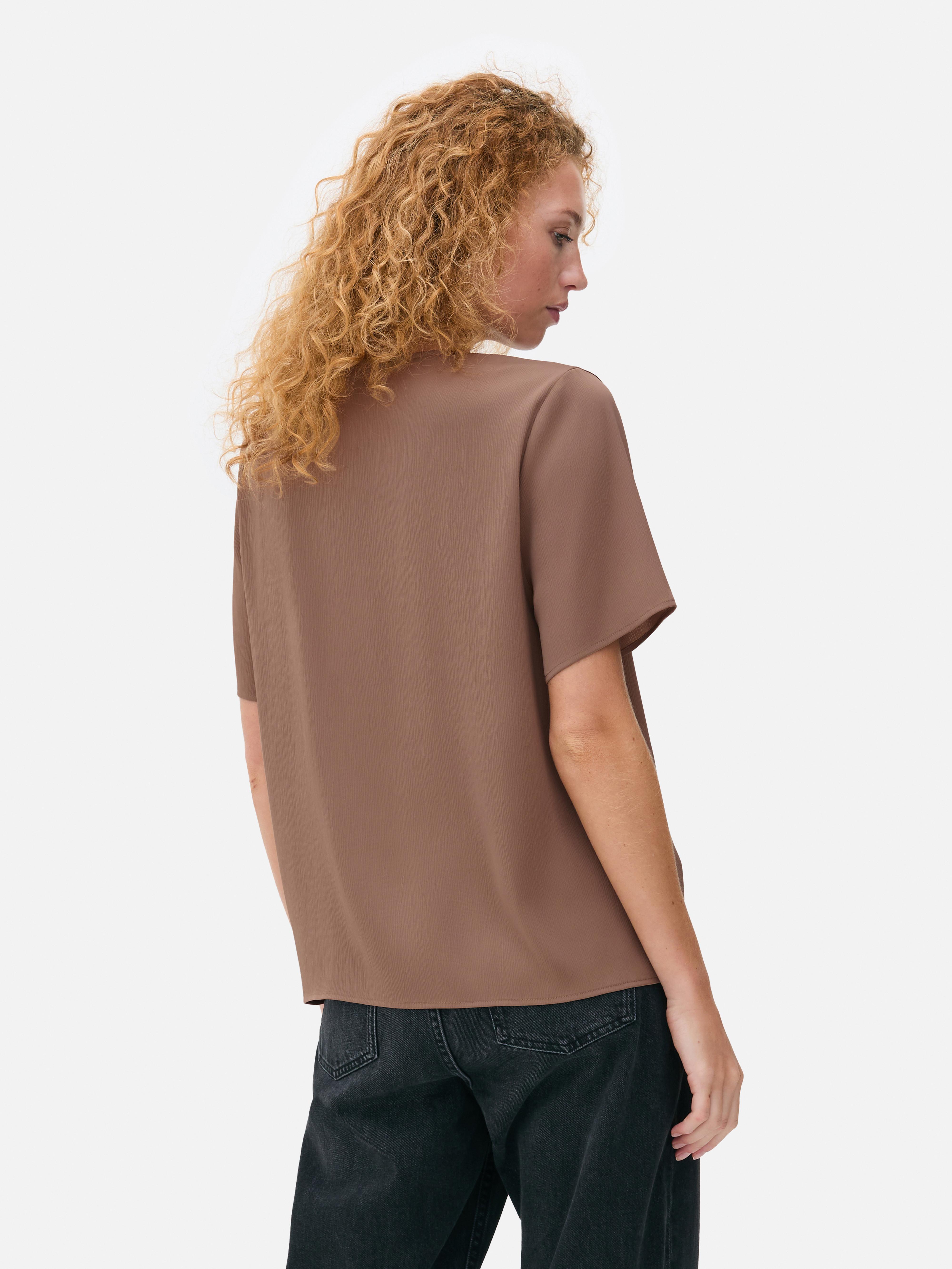 Relaxed Satin Tee