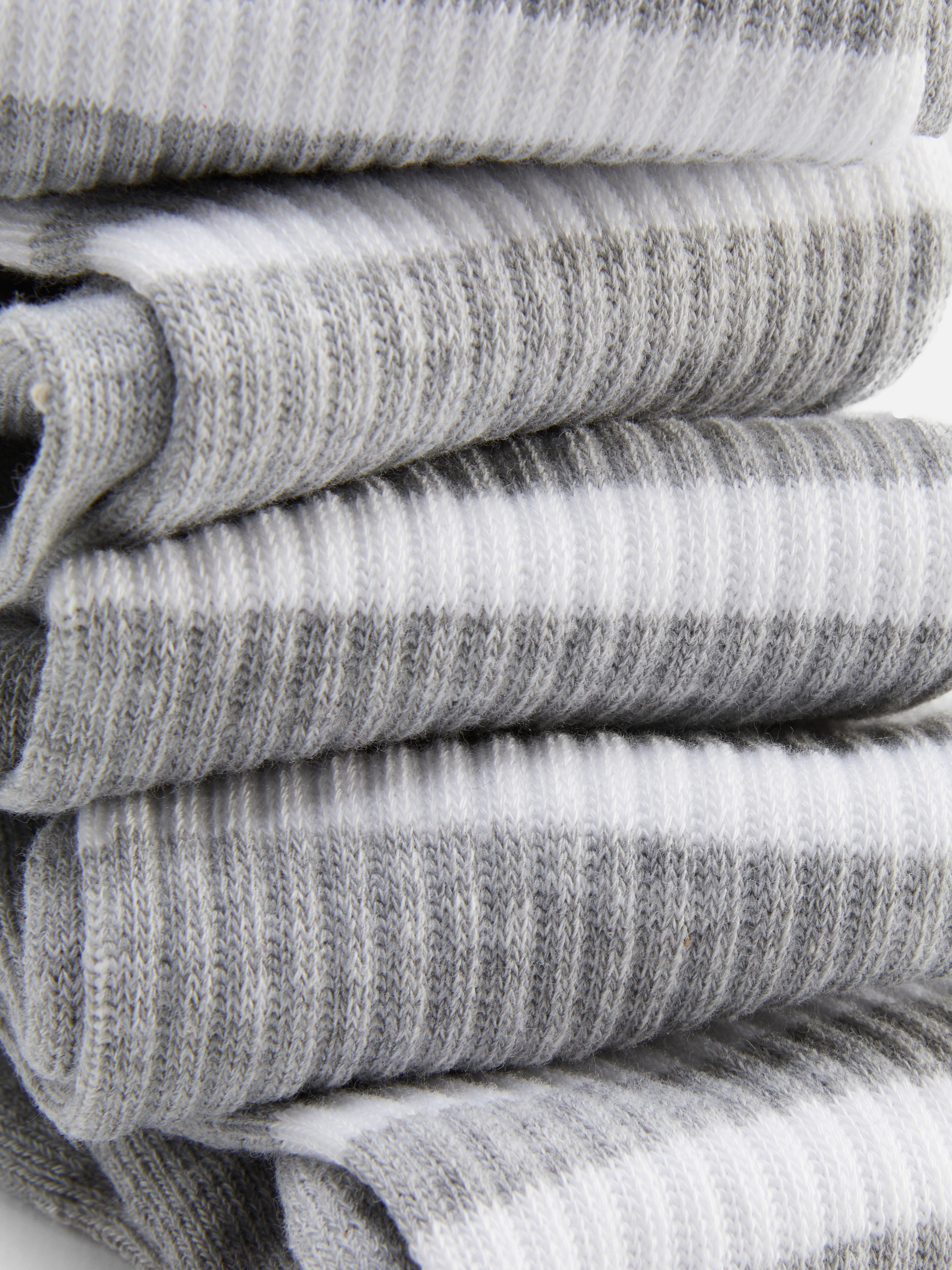 5-Pack Striped Sports Socks