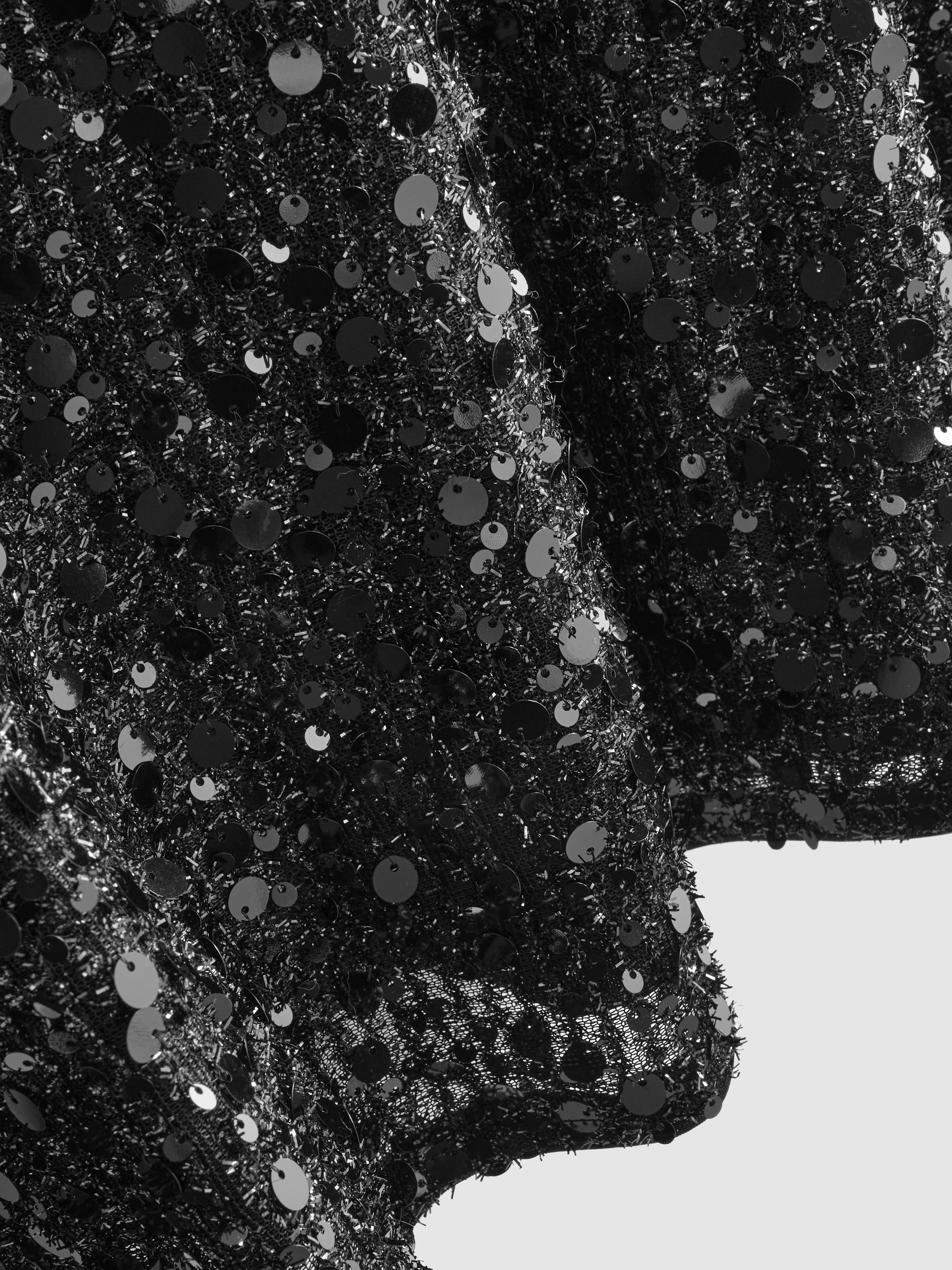 Bell Sleeve Sequin Blouse