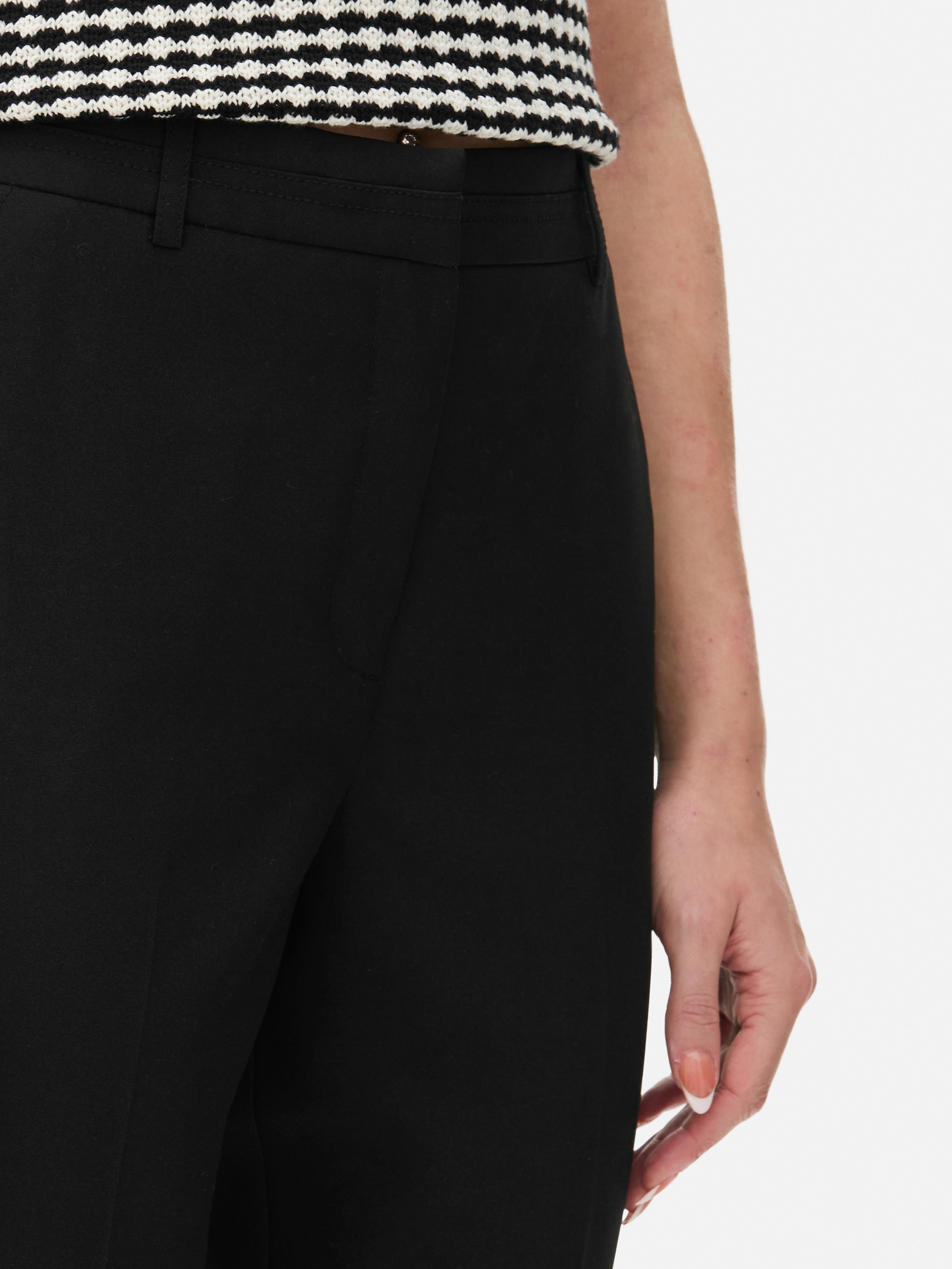 High Waist Tailored Pants