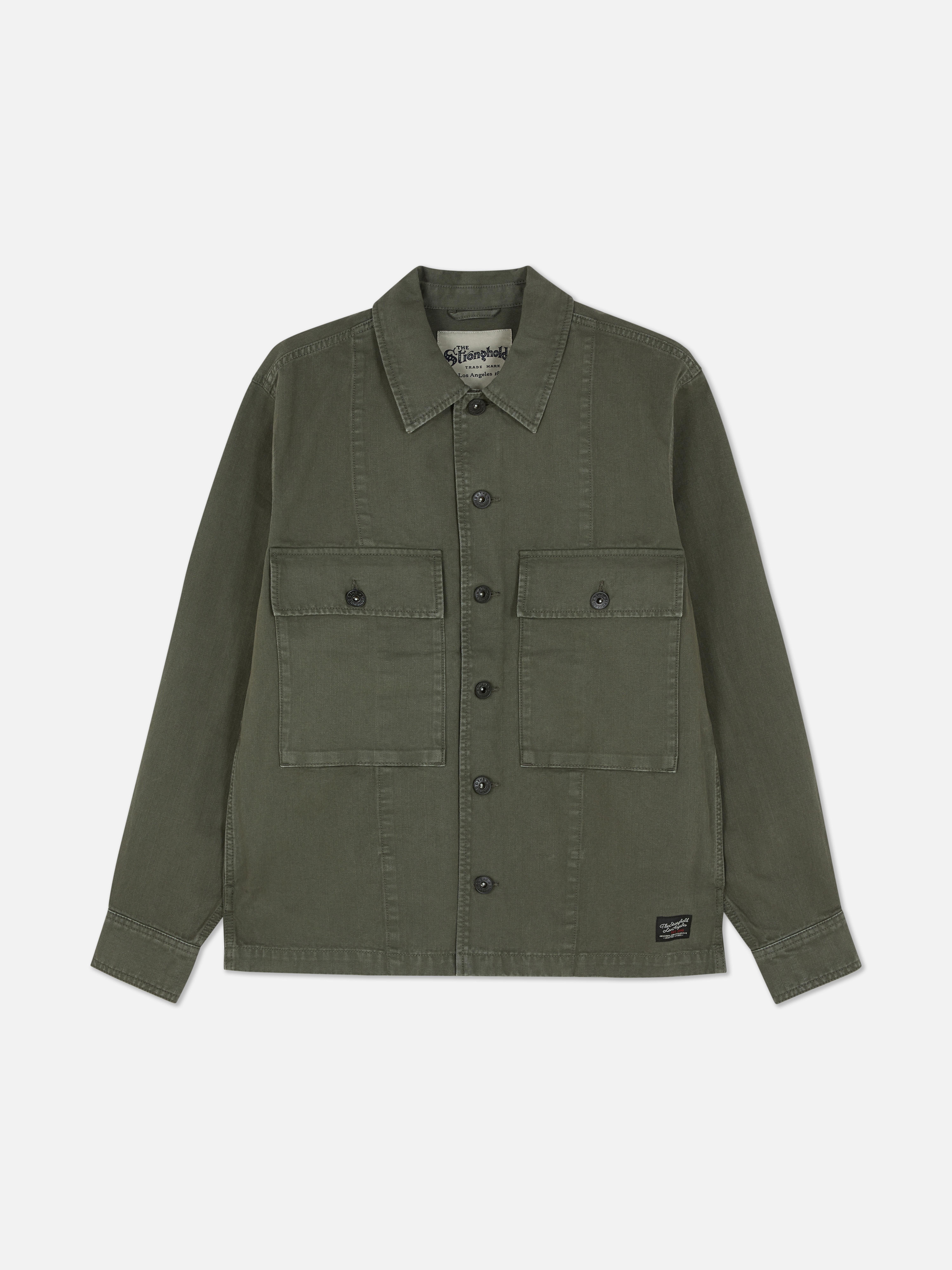 The stronghold Herringbone Canvas Jacket