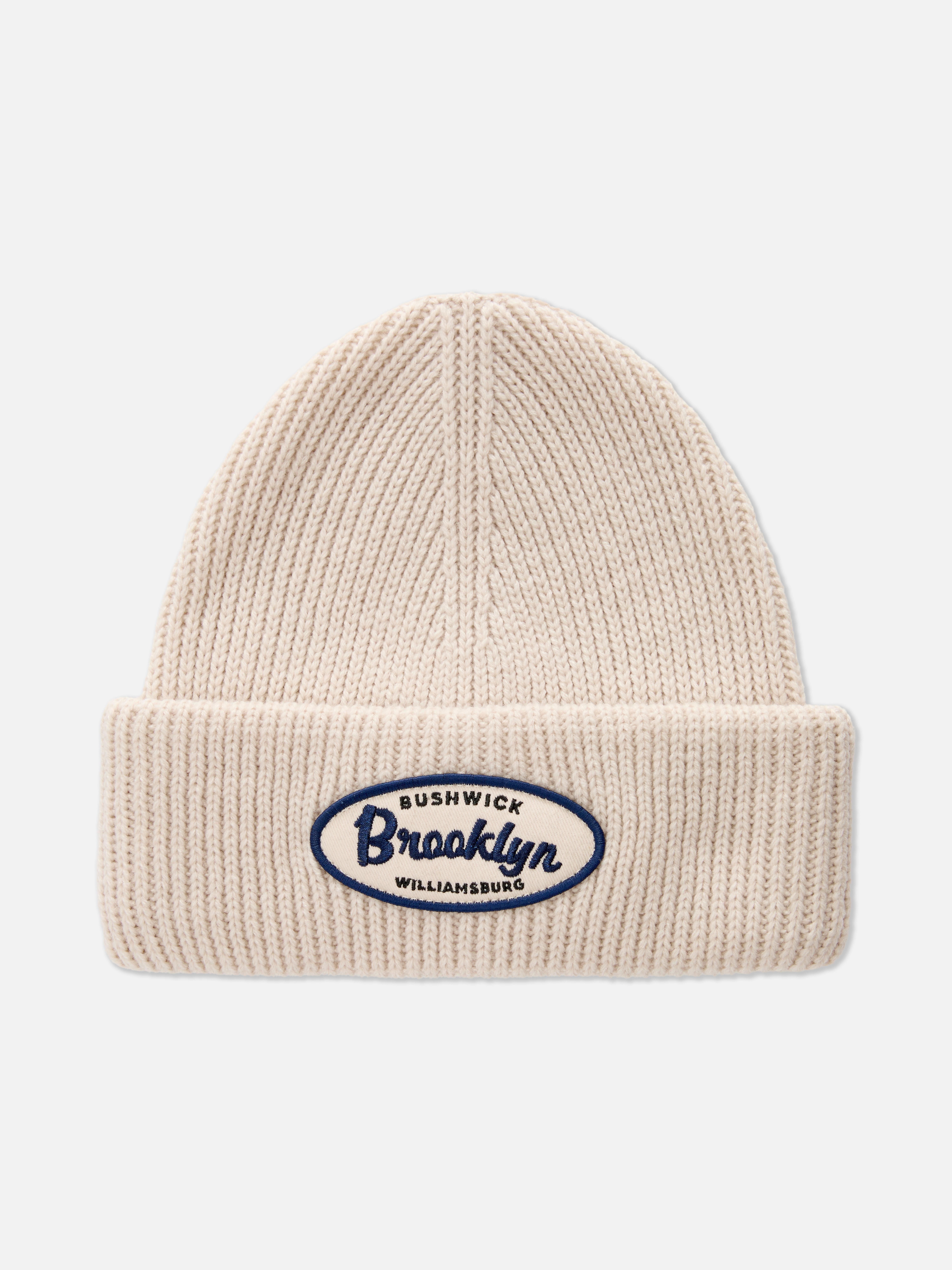 Brooklyn Ribbed Beanie Hat