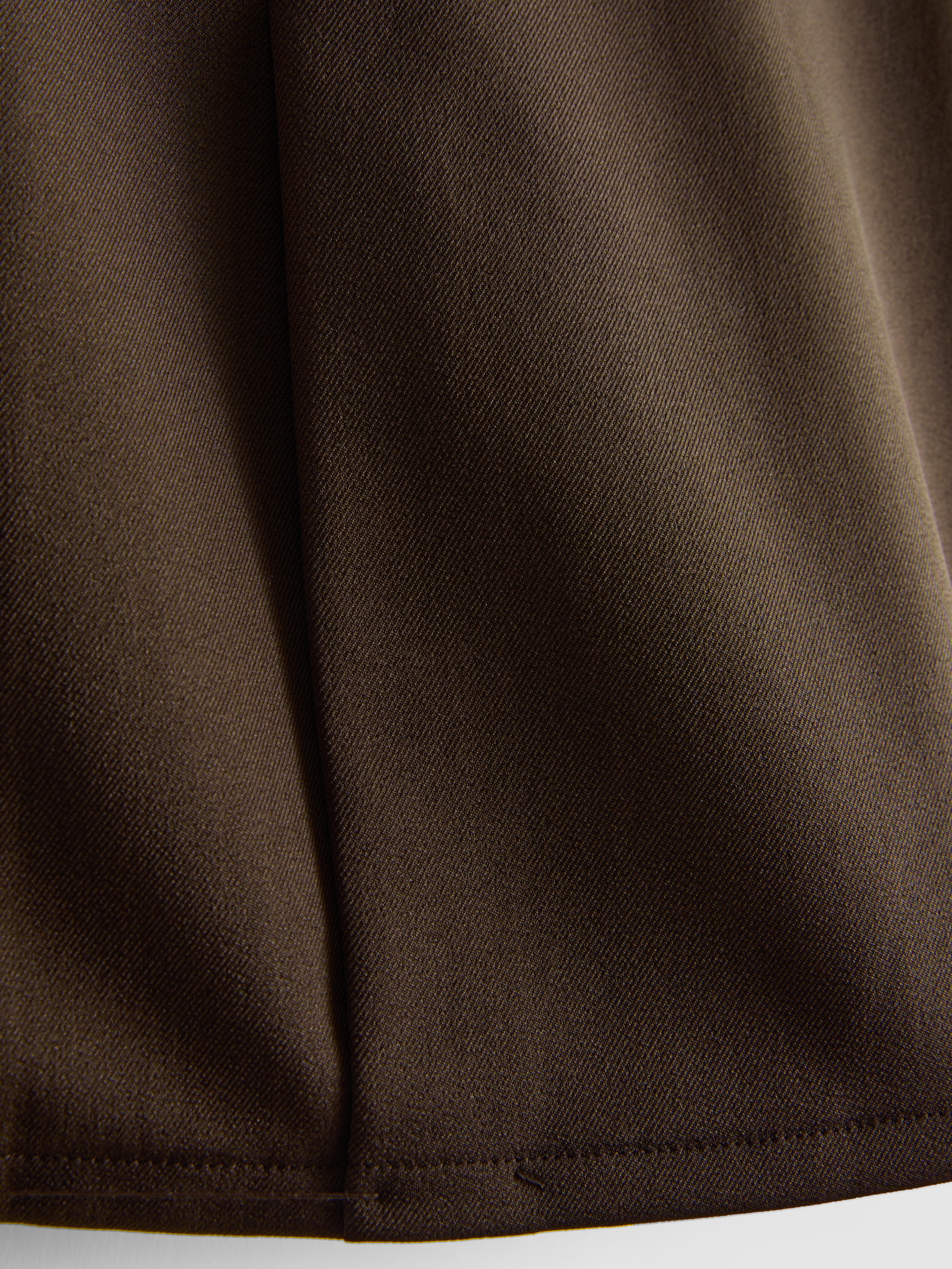 High Waisted Pleated Skort