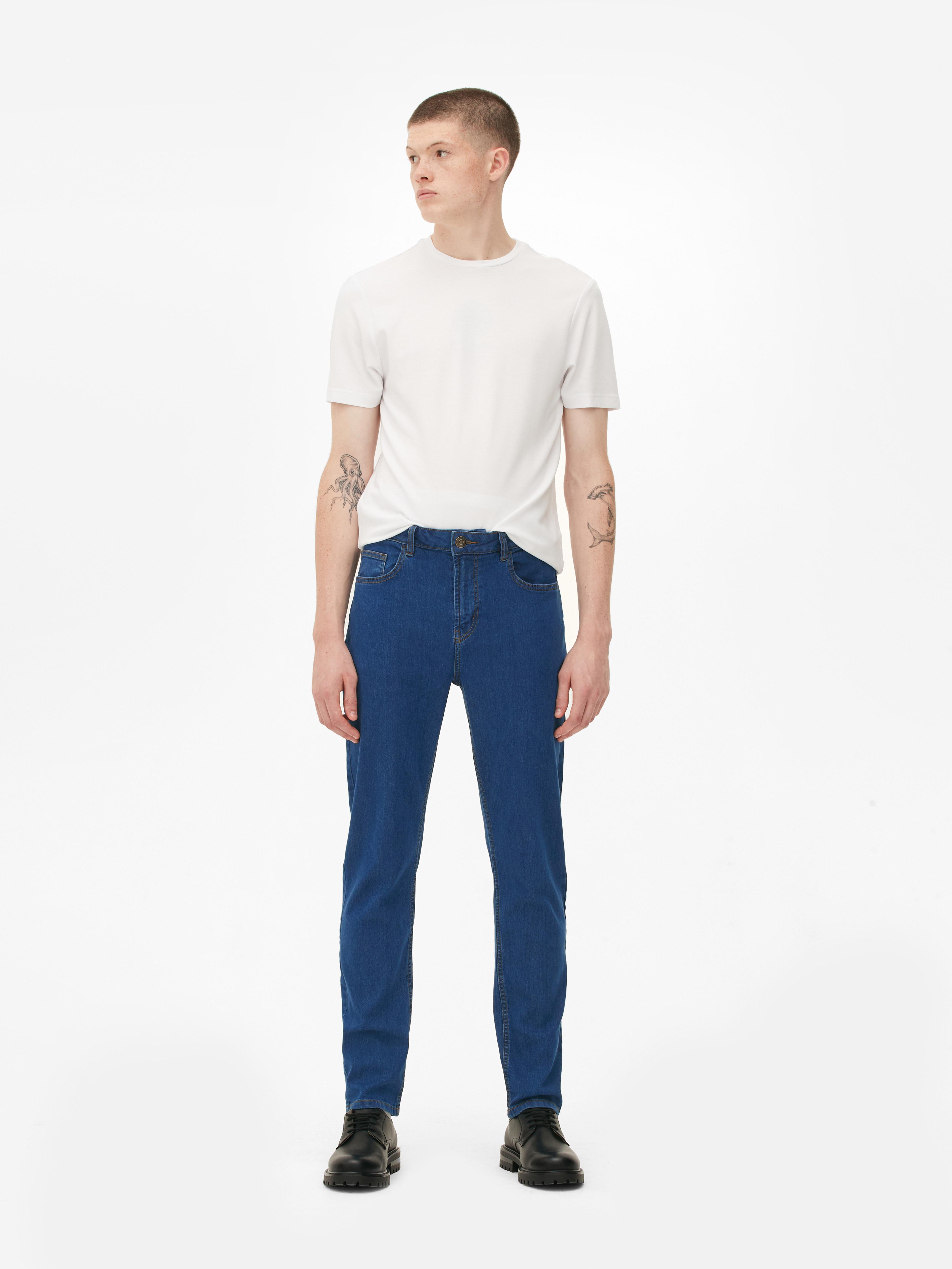Mid-Rise Slim Fit Jeans