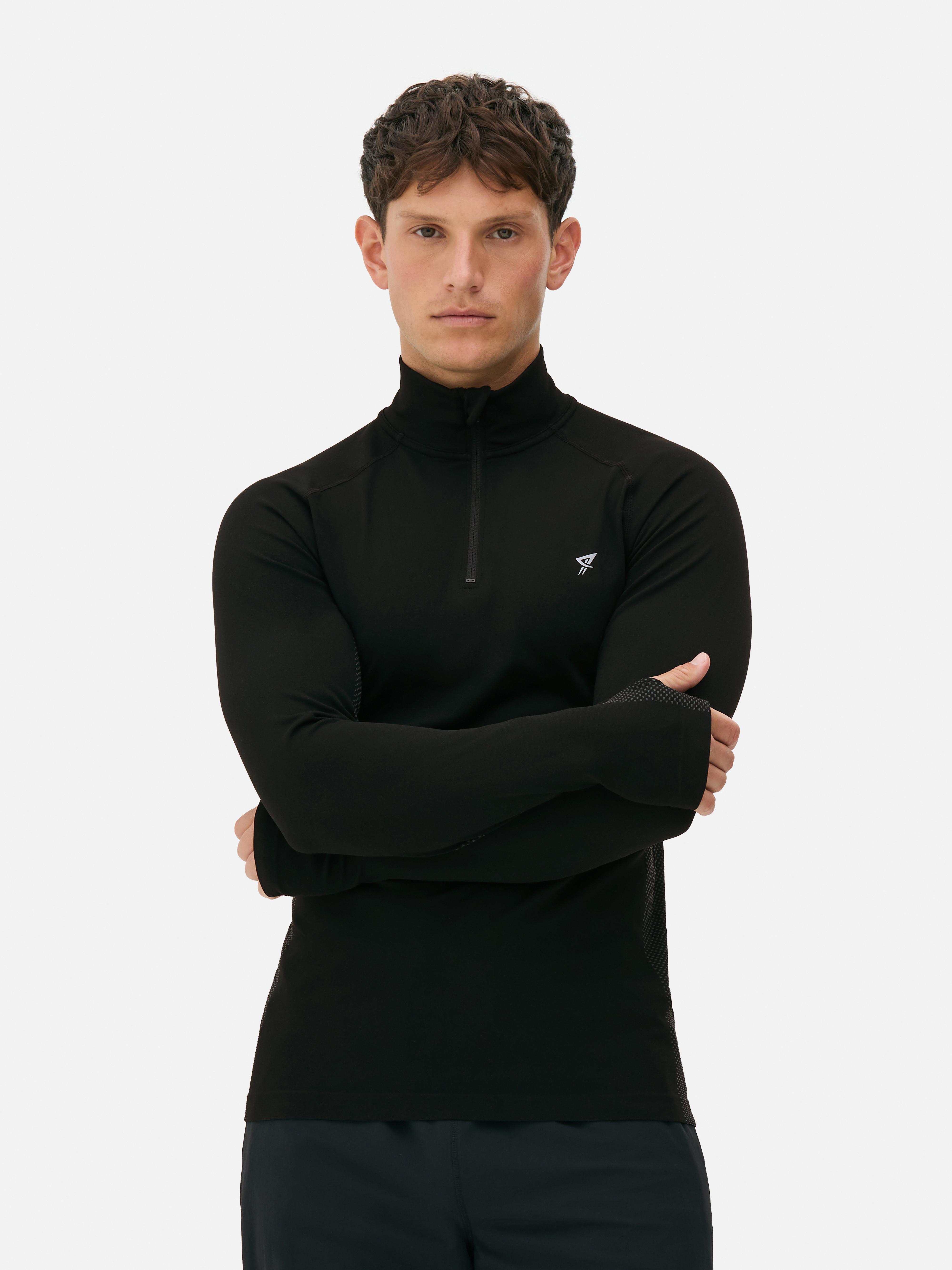 Quarter Zip Performance T-Shirt