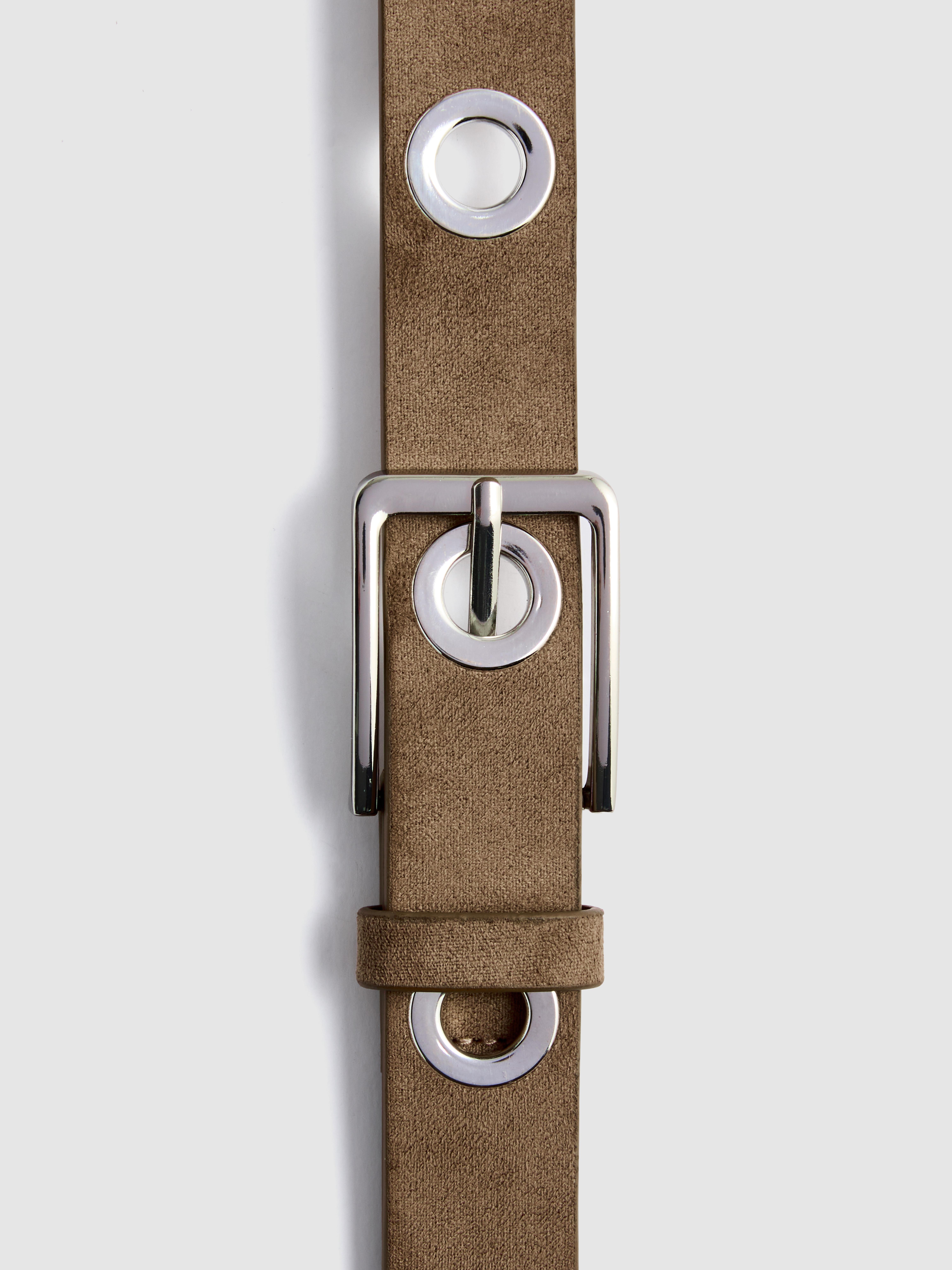 Slim Eyelet Belt