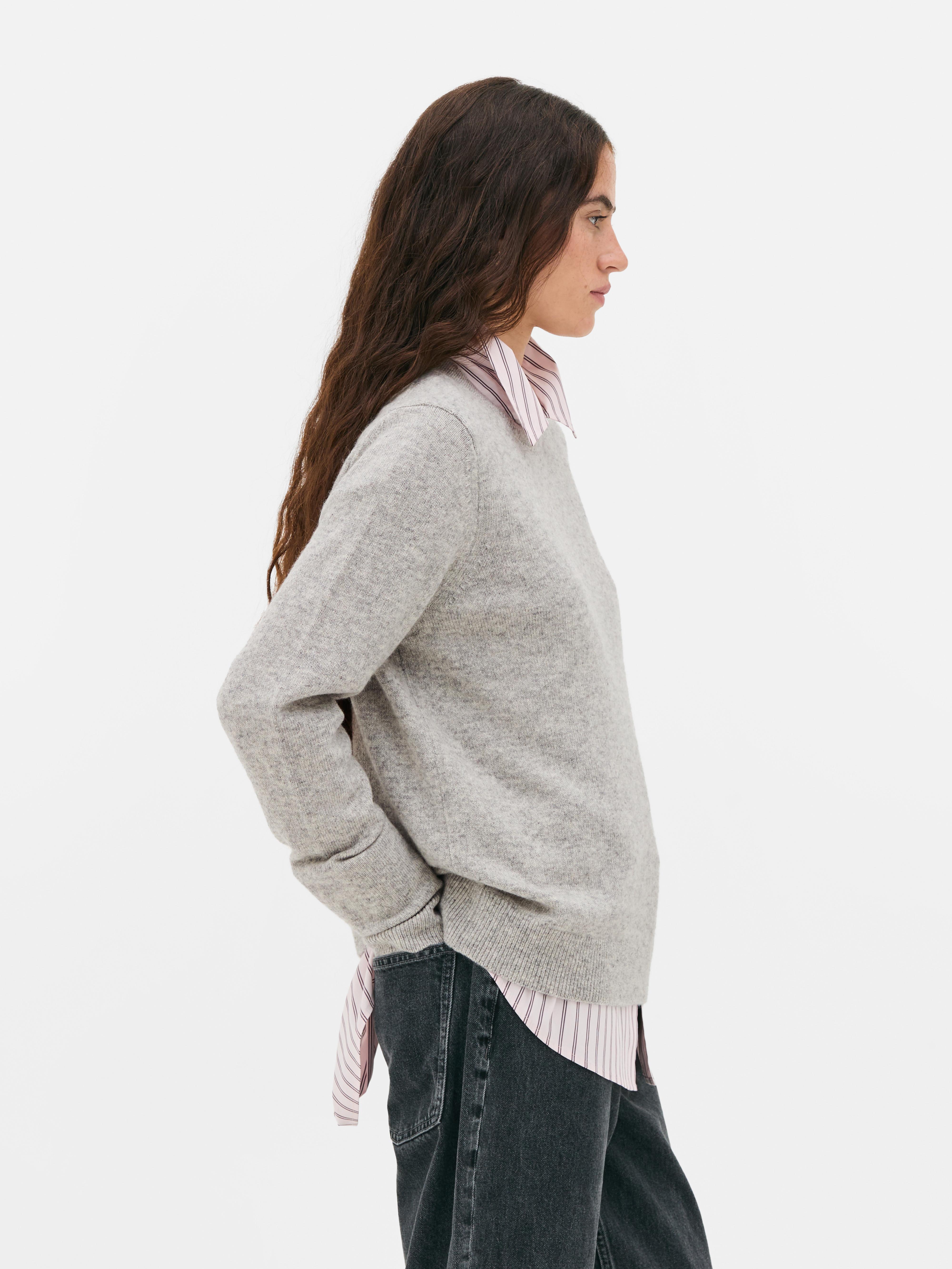 The Edit Luxe Crew Neck Sweater