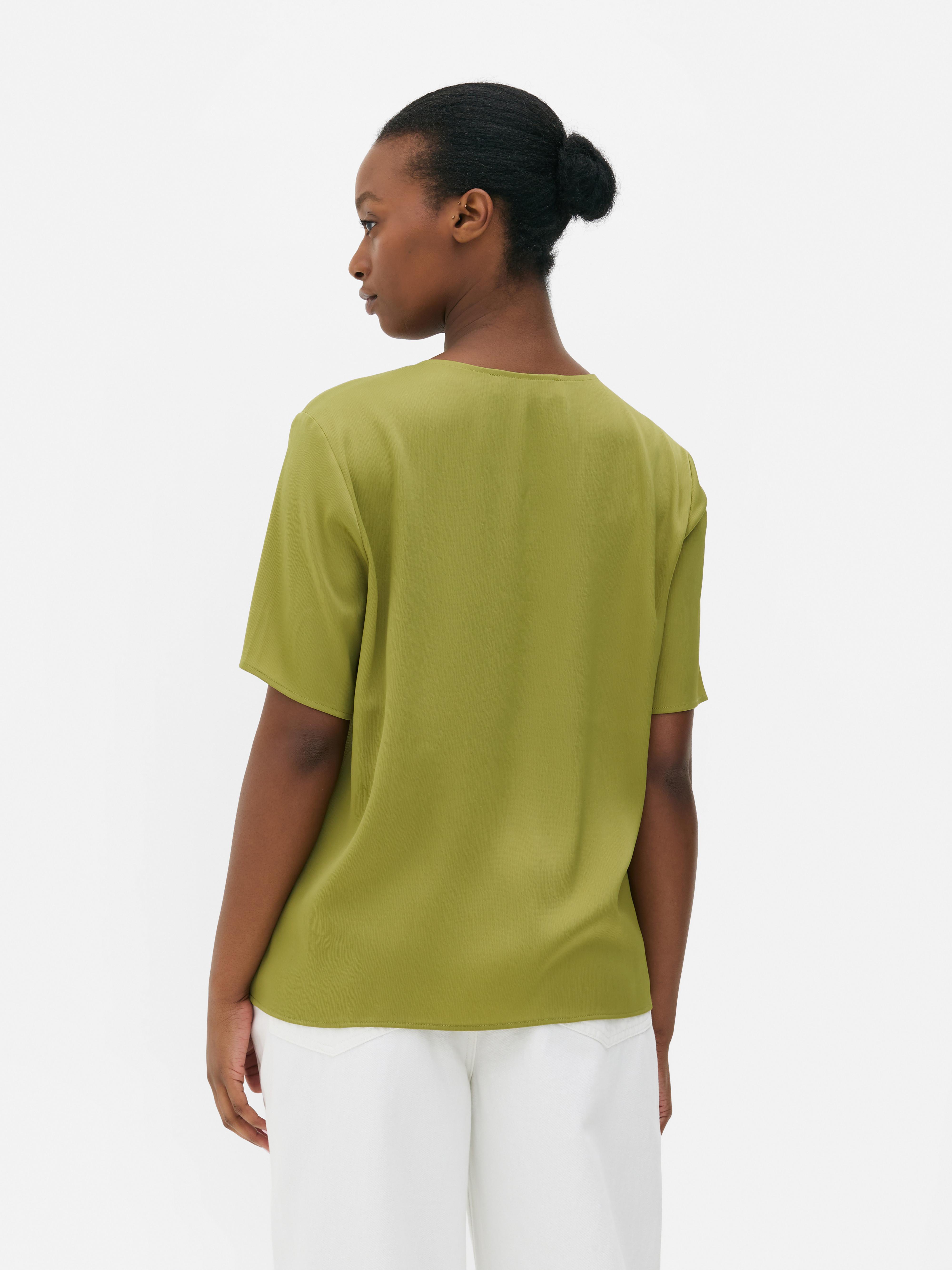 Relaxed Satin Tee