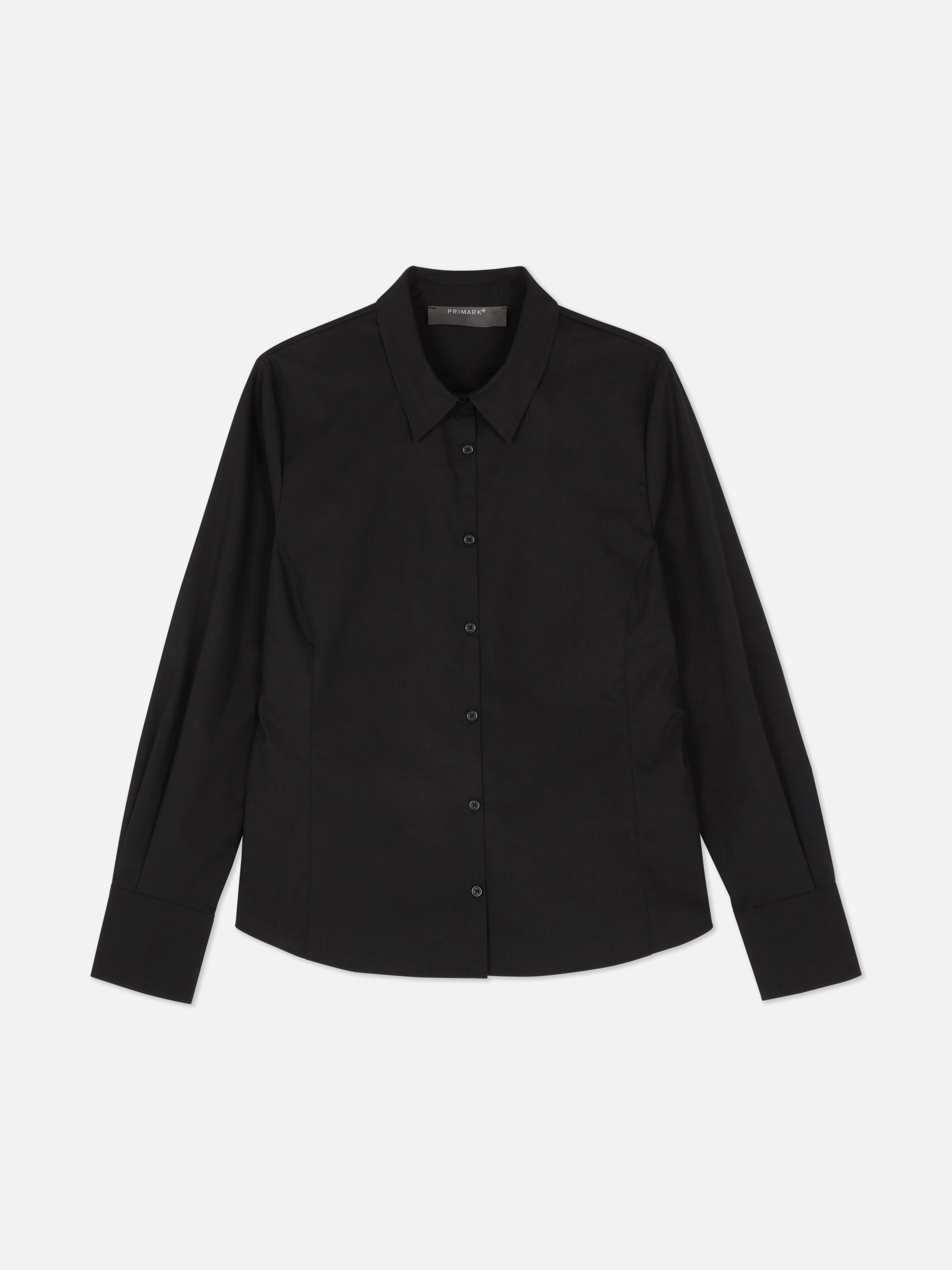 Cotton Blend Workwear Shirt