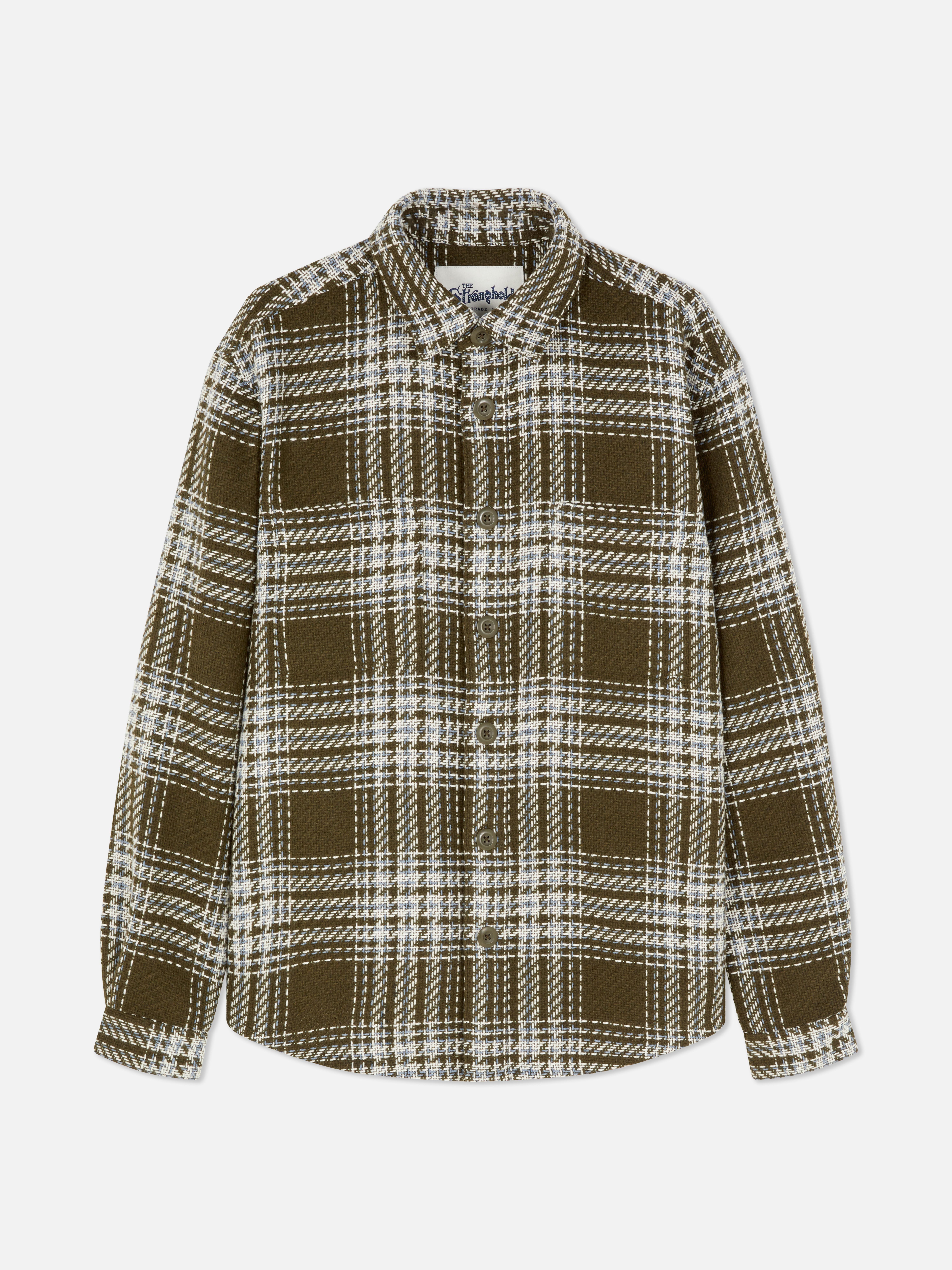 The Stronghold Textured Overshirt