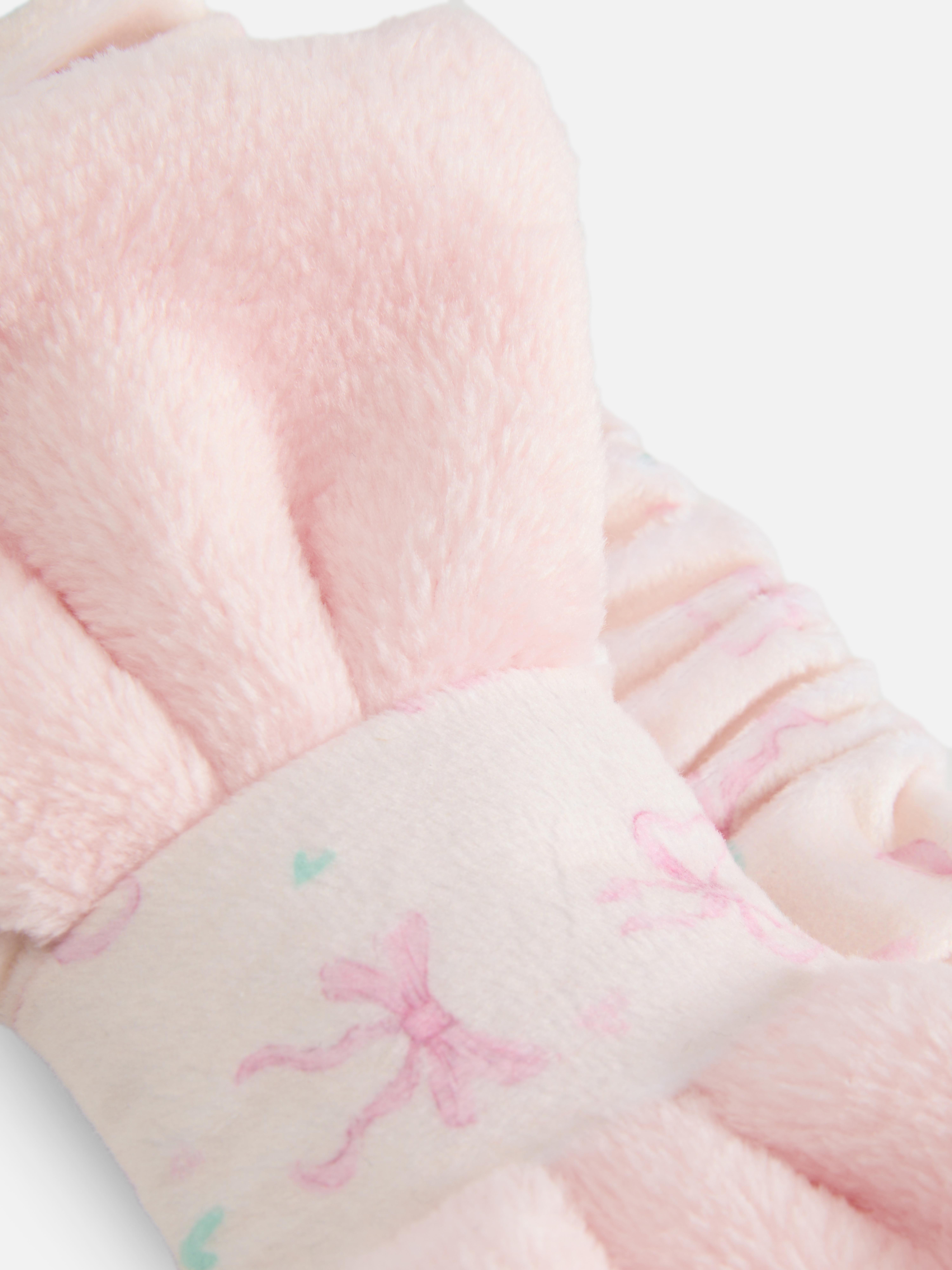 Plush Bow Headband