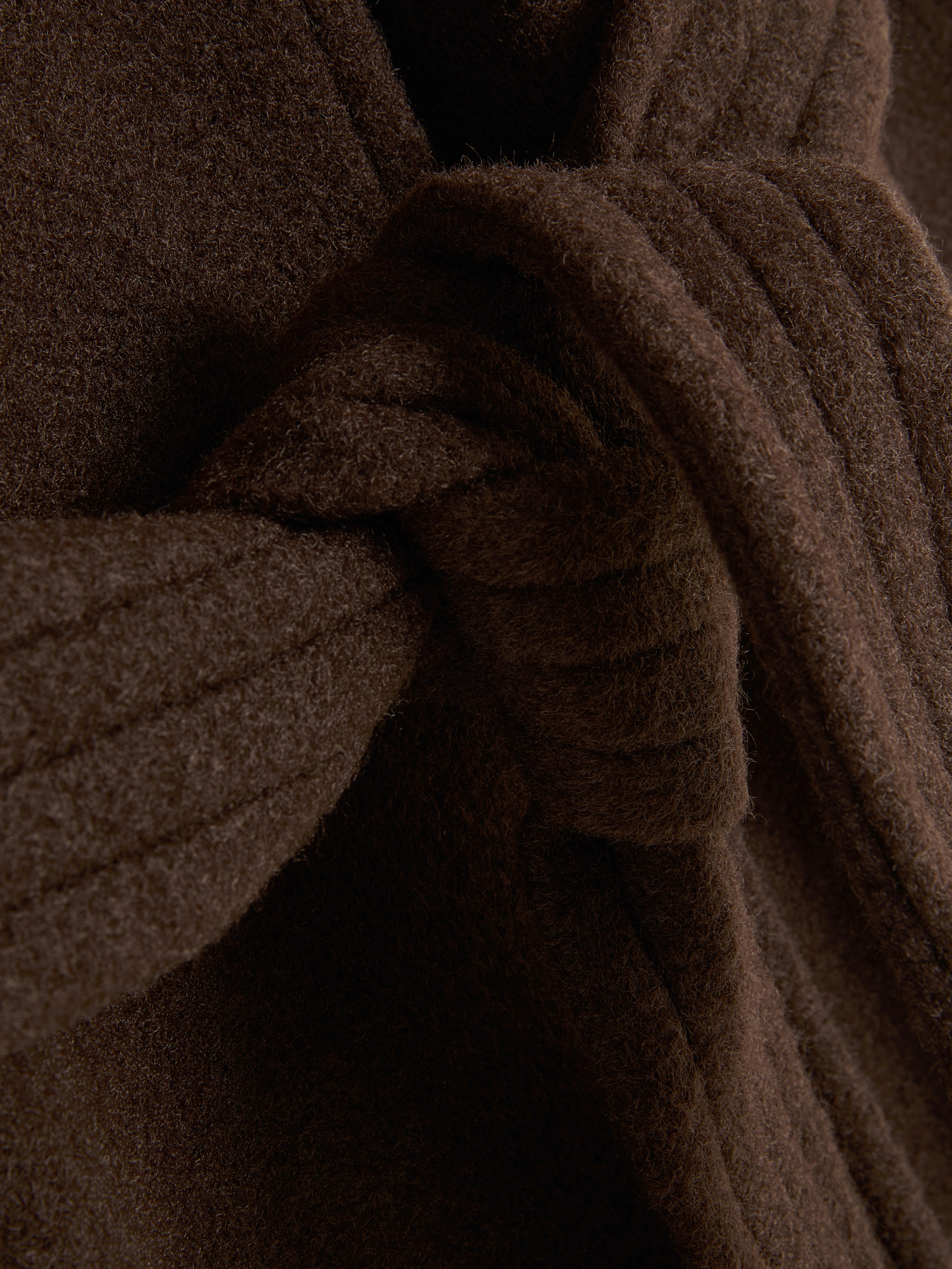 Paula Echevarría Belted Longline Coat