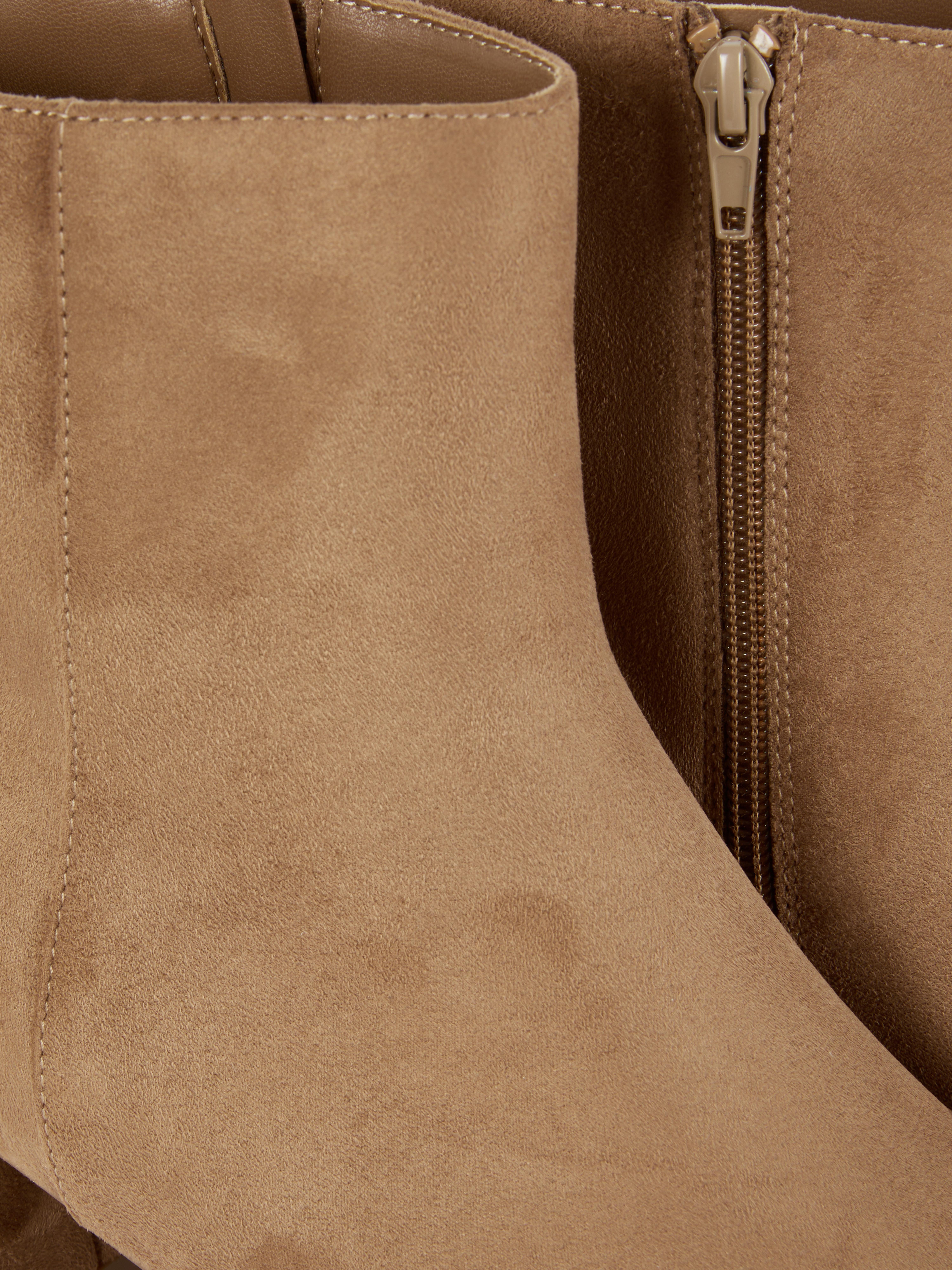 Block Heel Ankle Boots