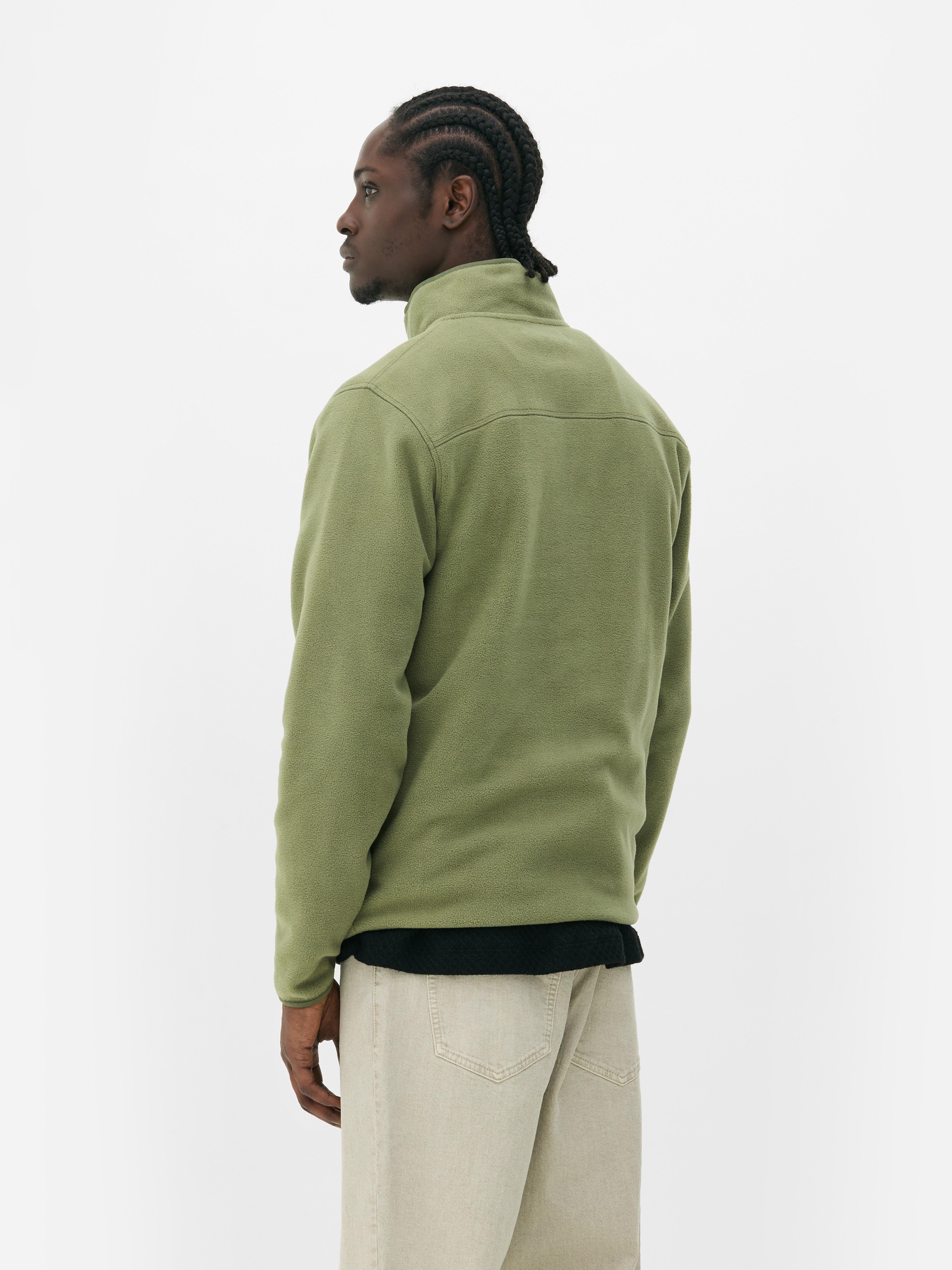 Quarter Zip Fleece Sweatshirt