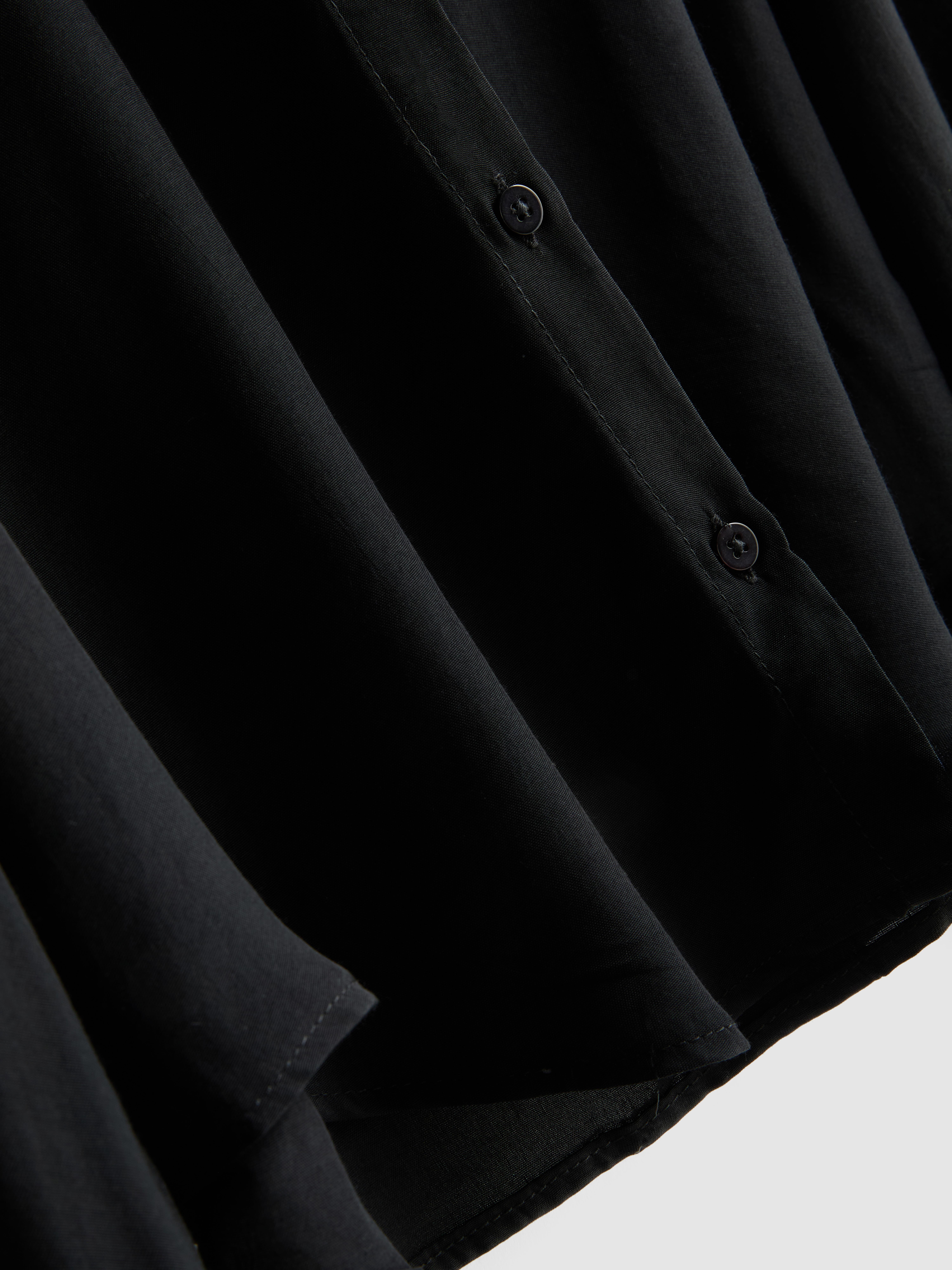 Button-Up Long Sleeve Blouse