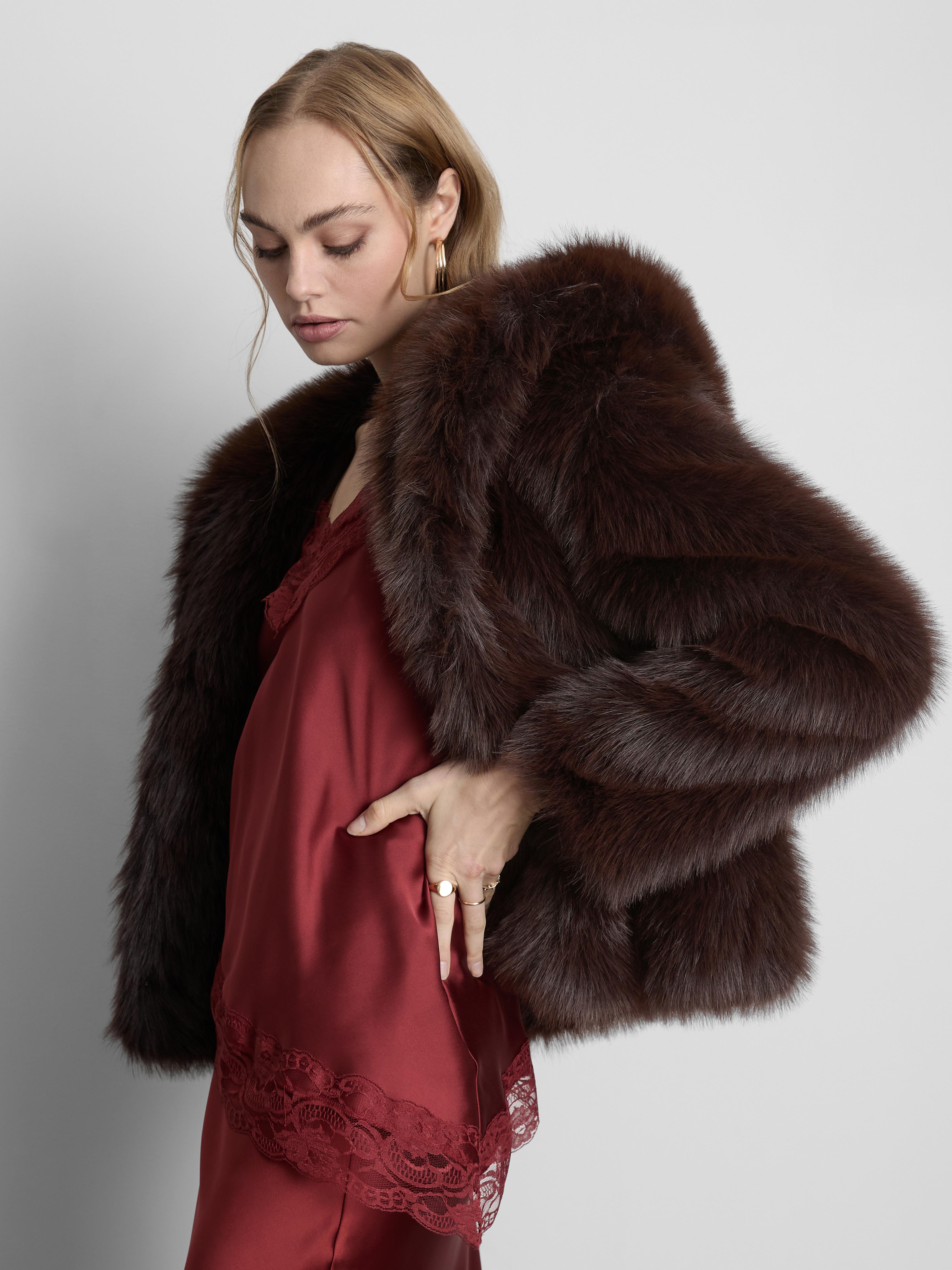 Luxe Faux Fur Hooded Jacket