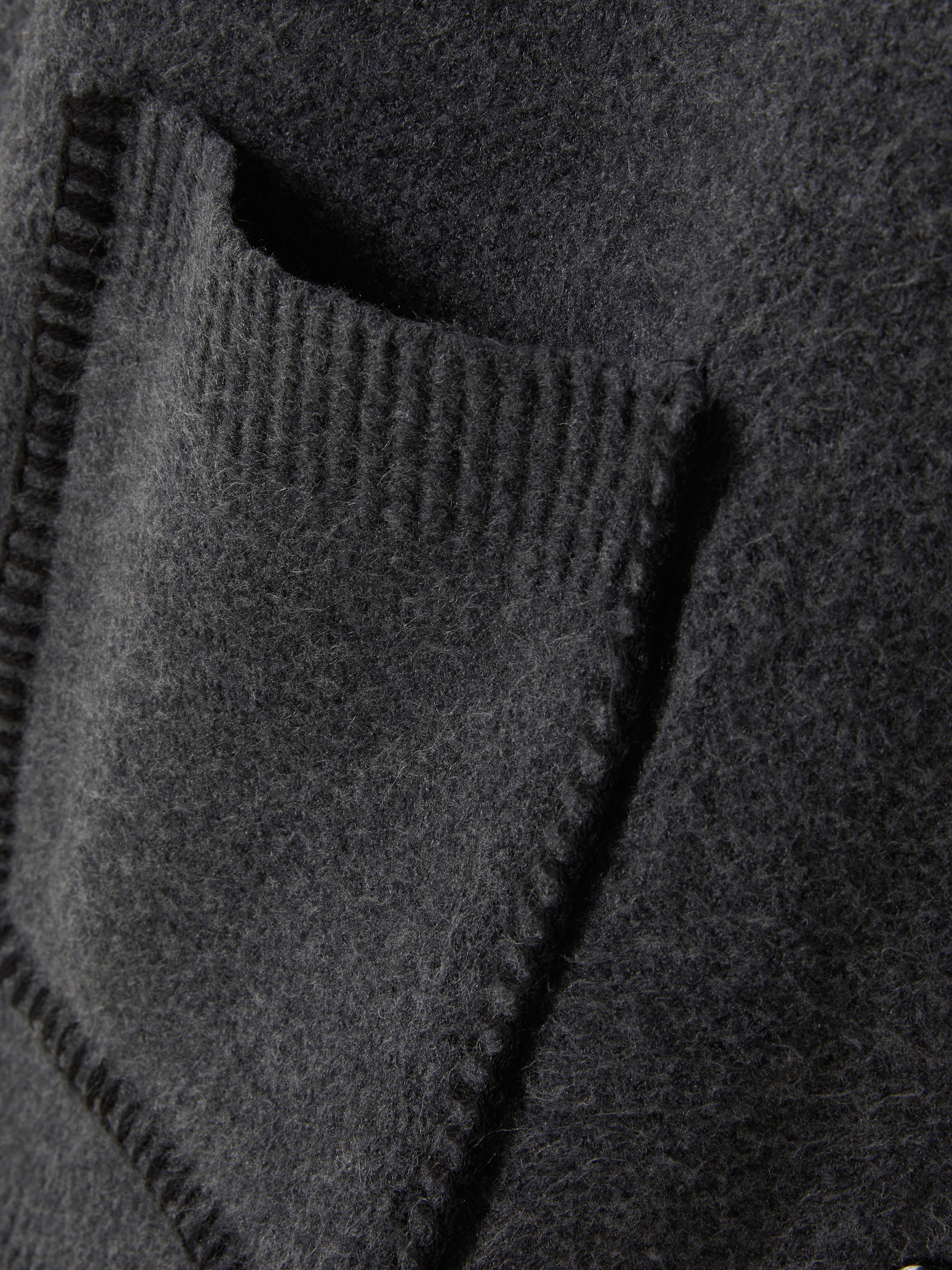 MAJOR FIND | Paula Echevarría Contrast Stitch Cardigan